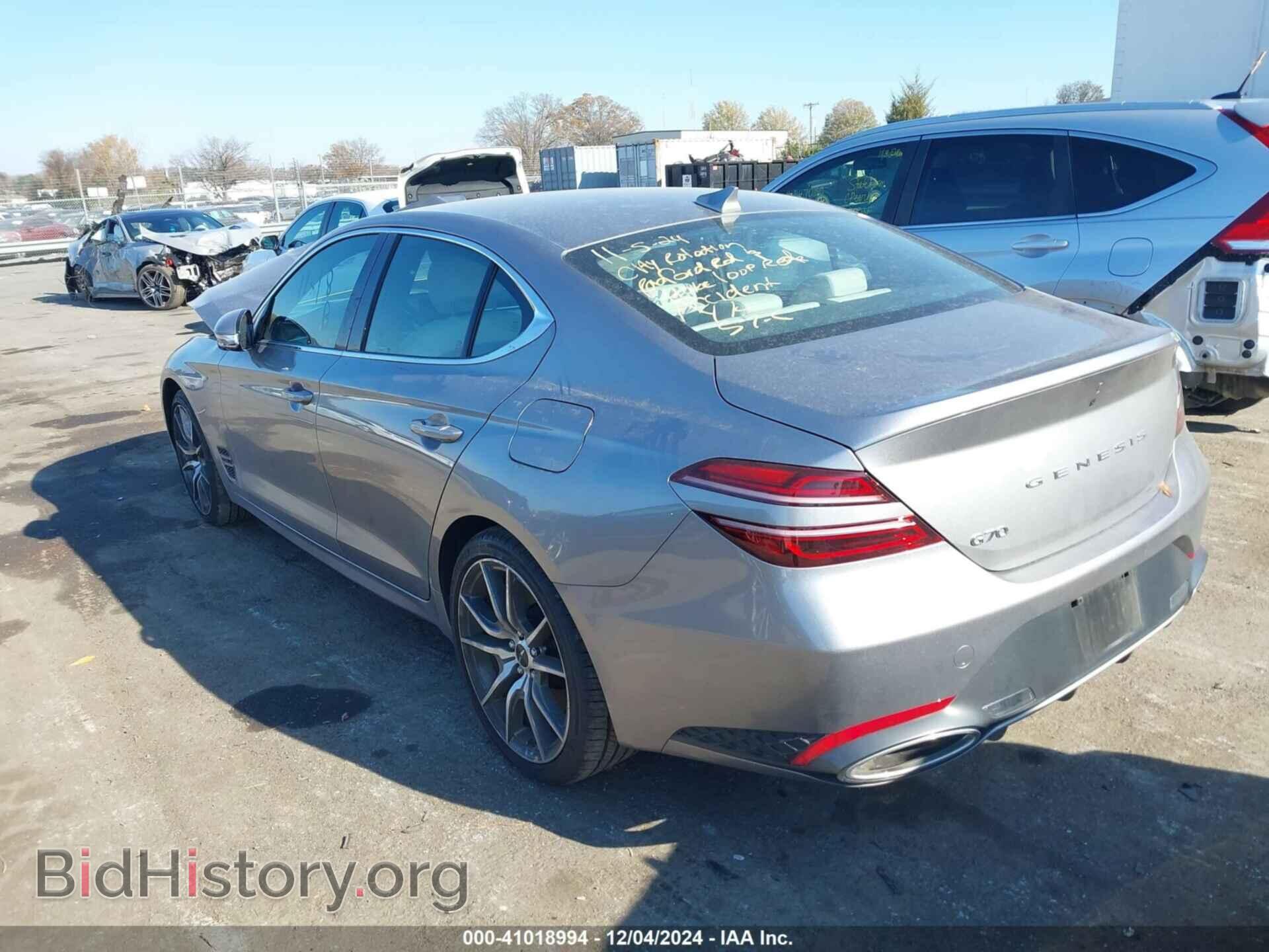 2025 GENESIS G70 - VIN: KMTG34SC3SU148483 - Фото 3