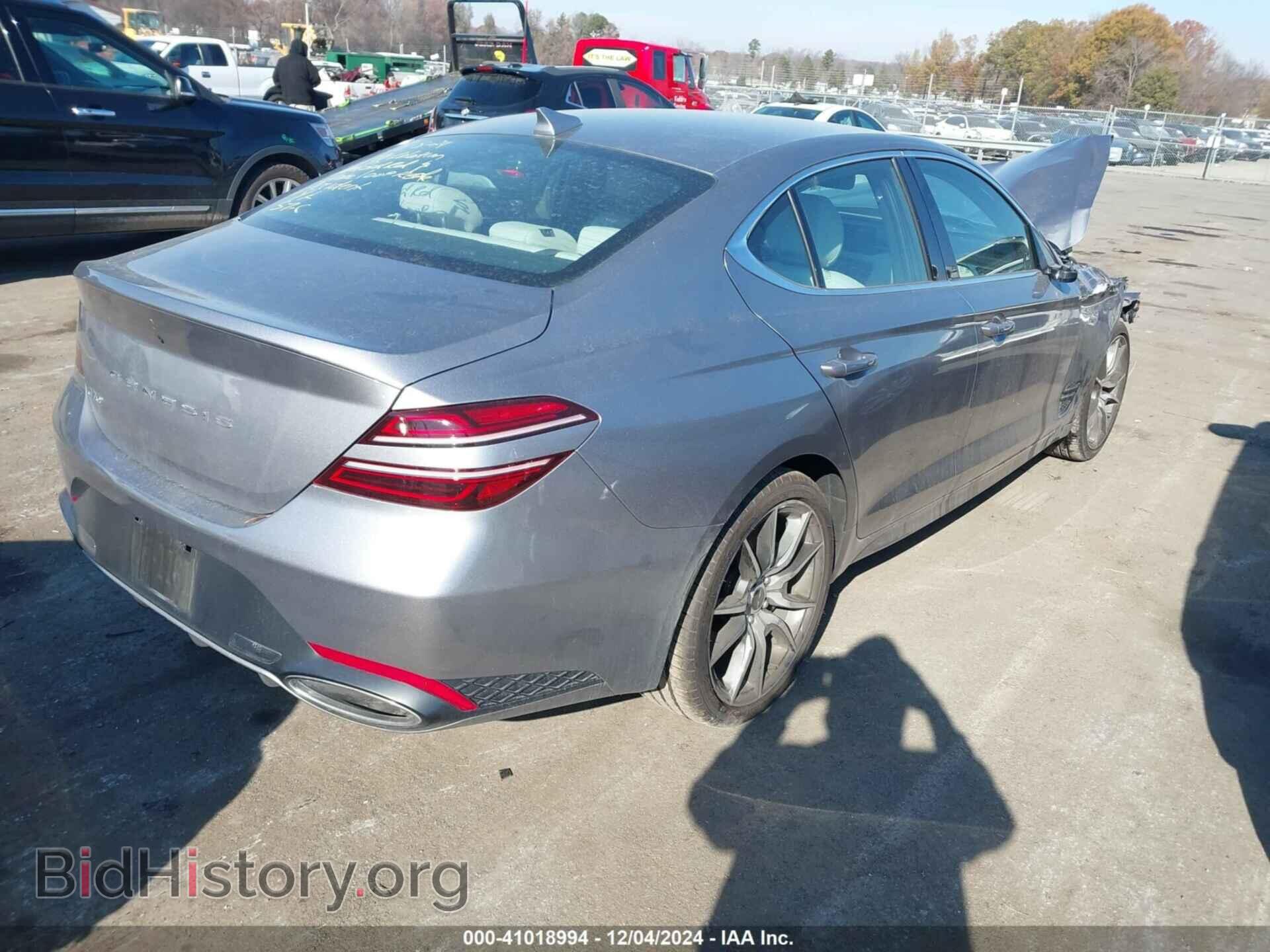 2025 GENESIS G70 - VIN: KMTG34SC3SU148483 - Фото 4