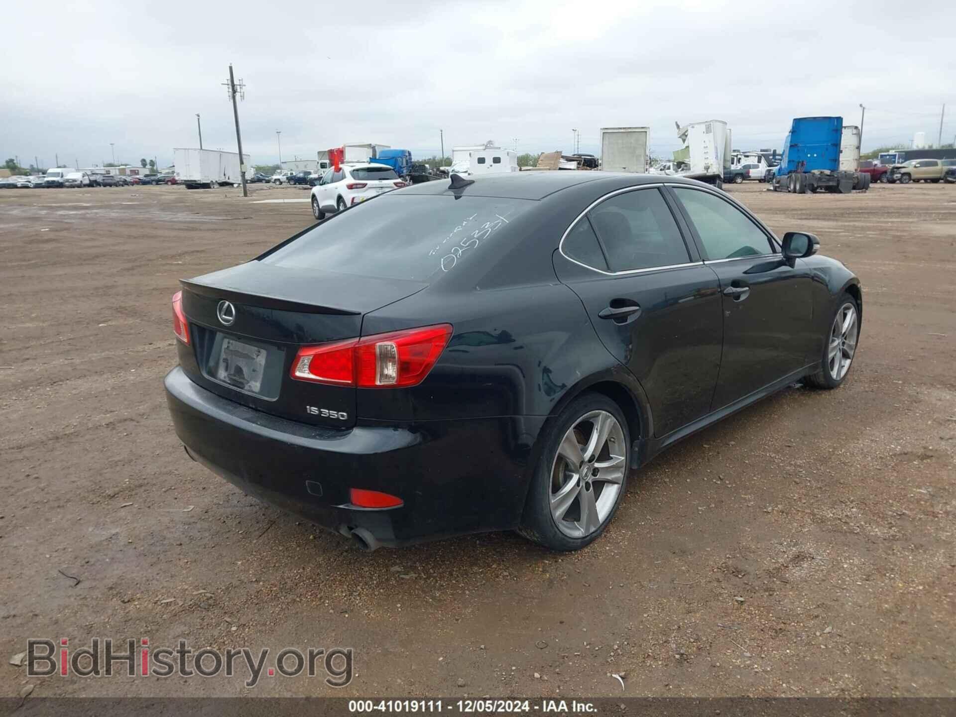 2011 LEXUS IS 350 - VIN: JTHBE5C22B5025331 - Фото 4