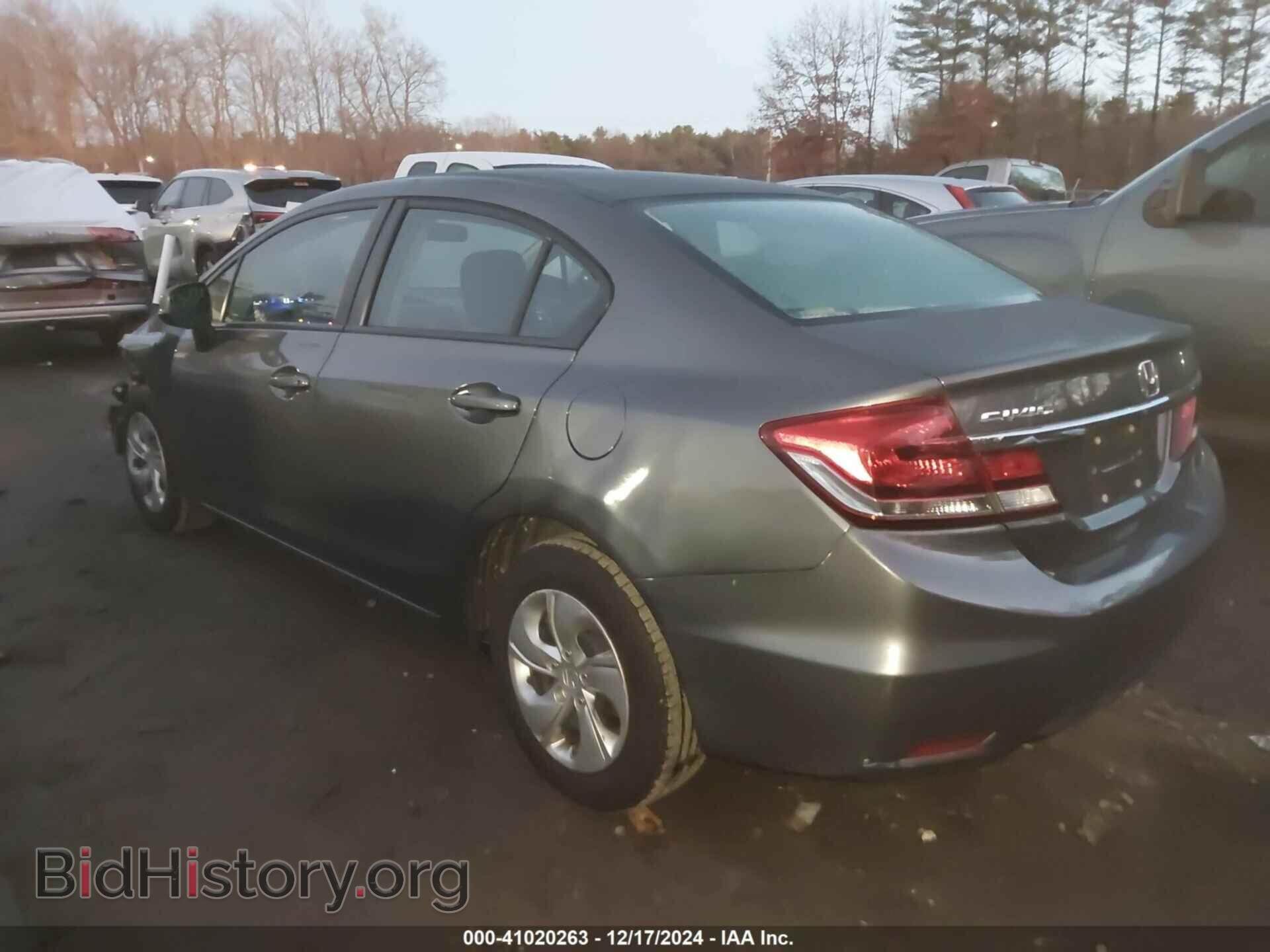 2013 HONDA CIVIC - VIN: 2HGFB2F54DH603135 - Фото 3