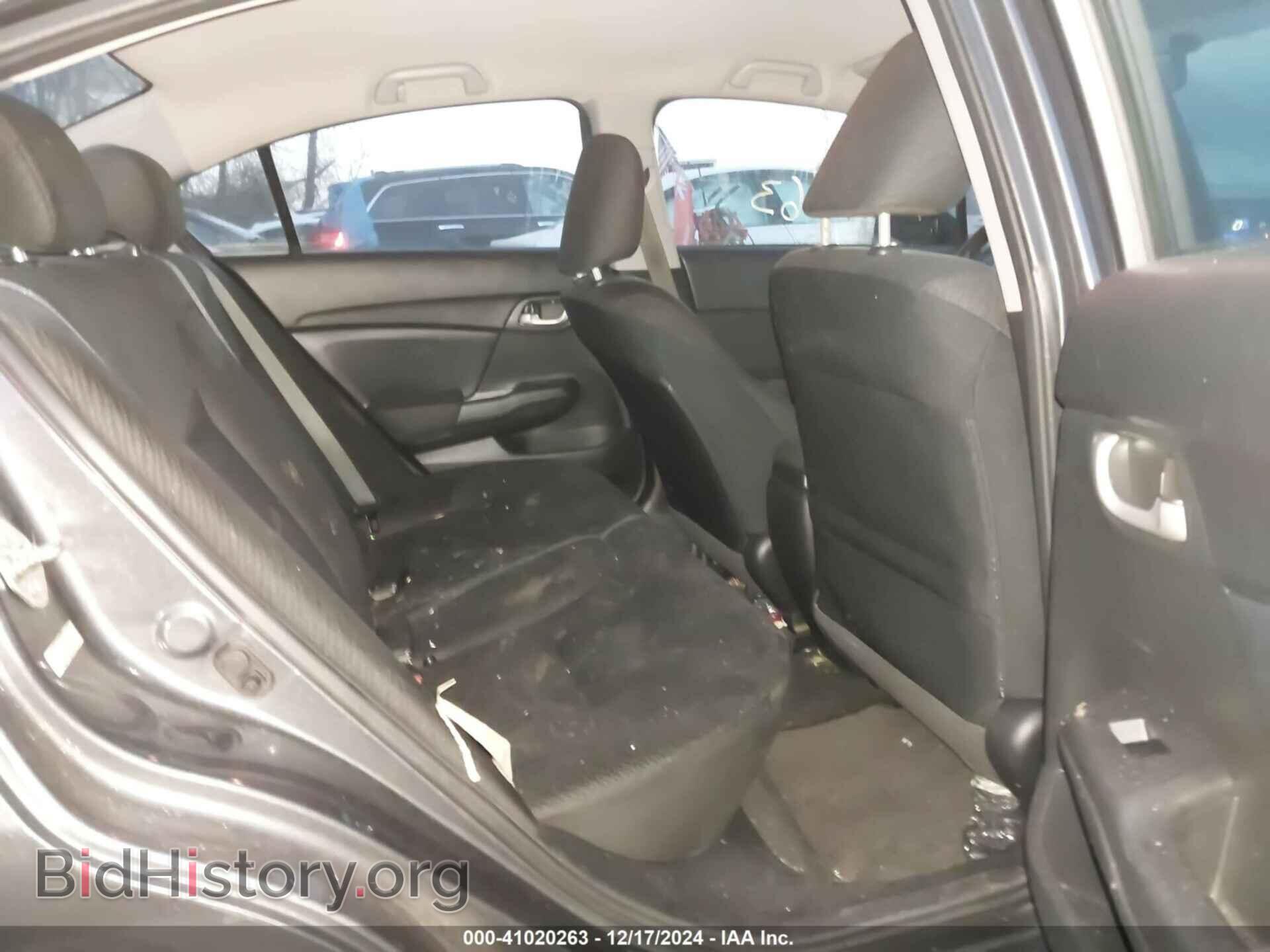 2013 HONDA CIVIC - VIN: 2HGFB2F54DH603135 - Фото 8