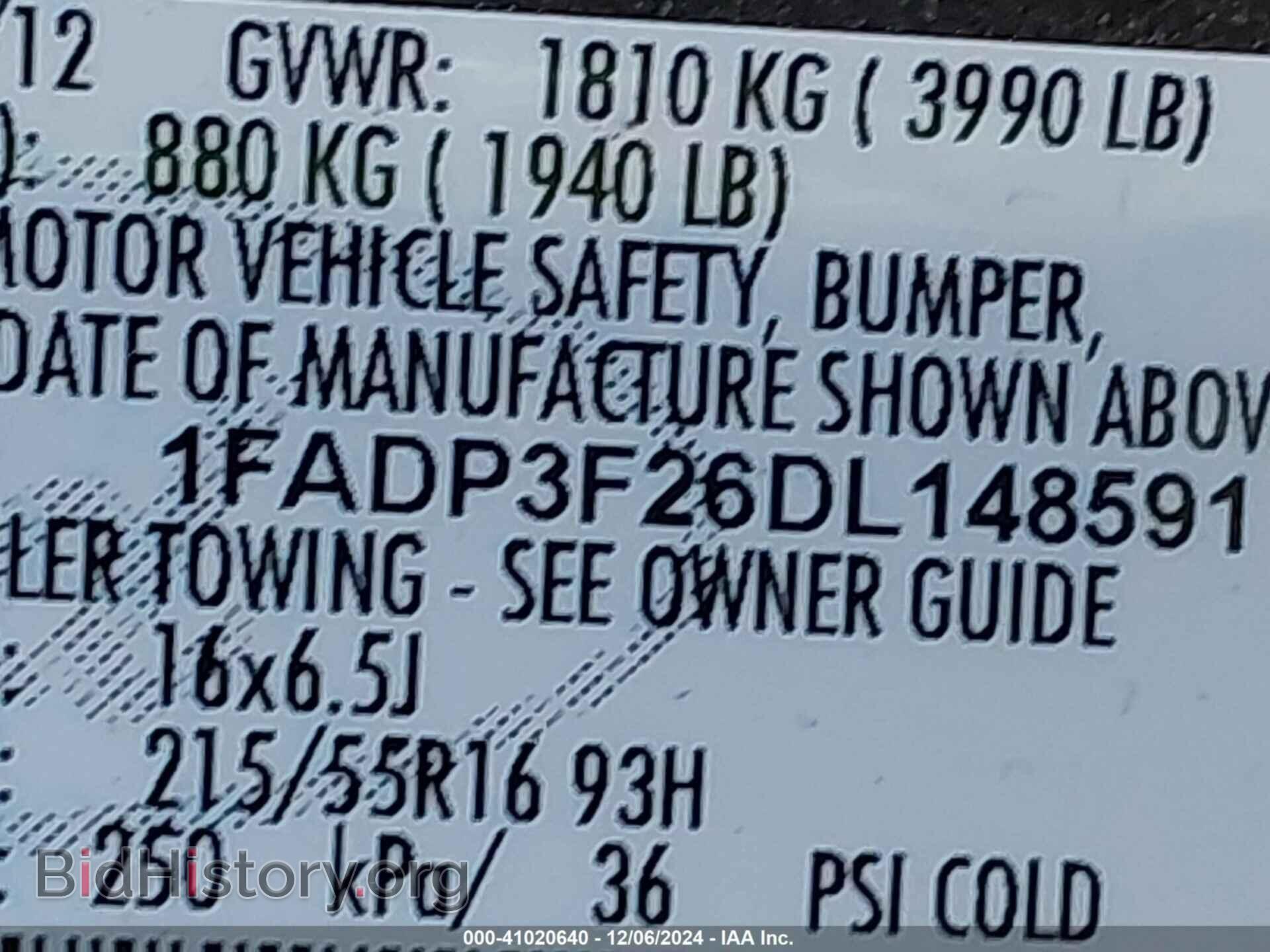 2013 FORD FOCUS - VIN: 1FADP3F26DL148591 - Photo 9