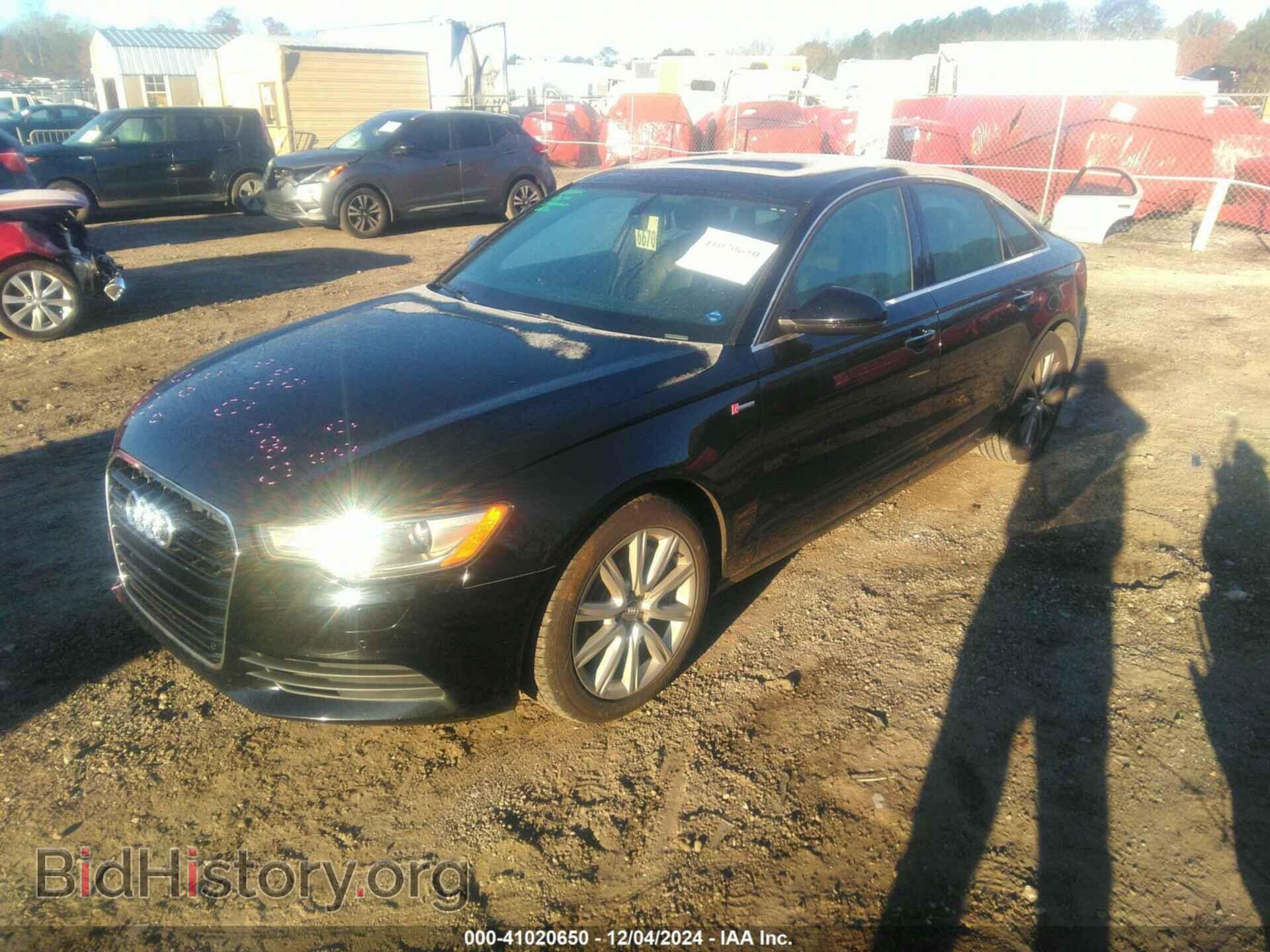 2013 AUDI A6 - VIN: WAUGGAFC6DN138598 - Фото 2