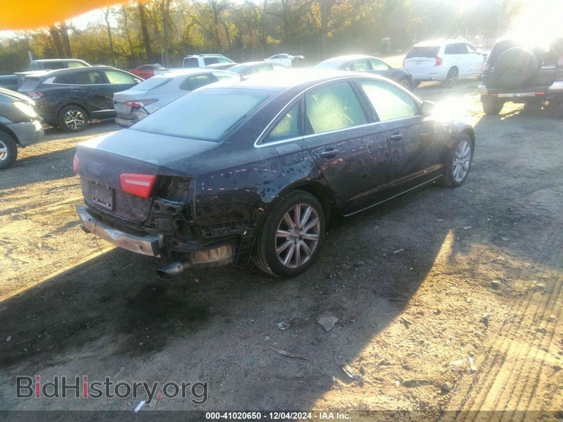 2013 AUDI A6 - VIN: WAUGGAFC6DN138598 - Фото 4