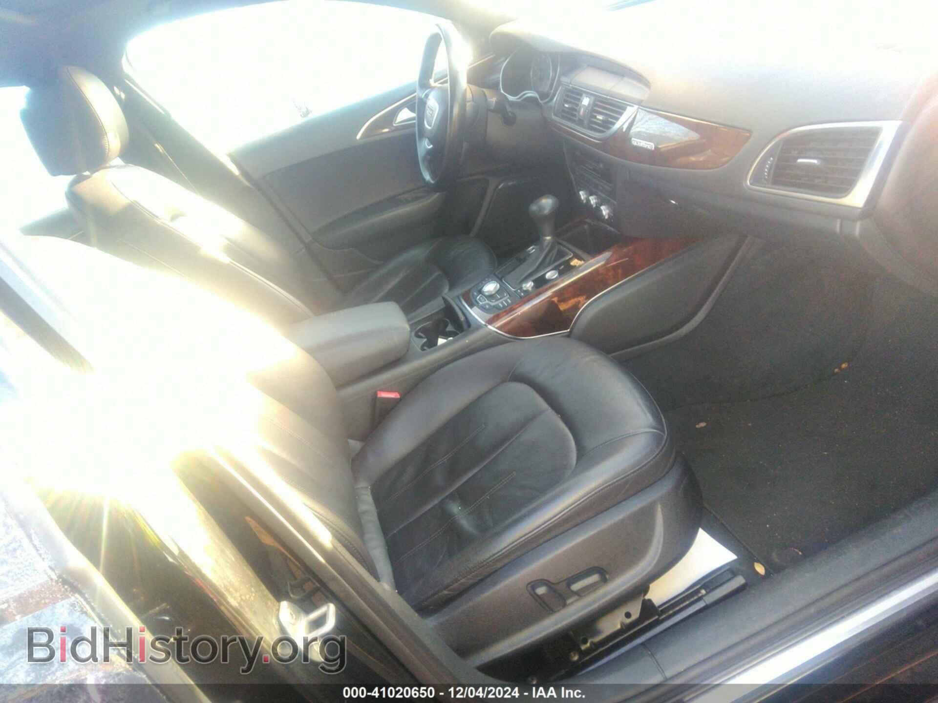 2013 AUDI A6 - VIN: WAUGGAFC6DN138598 - Фото 5