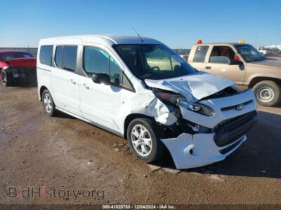 2015 Ford TRANSIT CONNECT XLT, white — VIN NM0GE9F78F1182619, IAAI