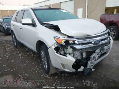 2011 Ford EDGE SEL, белый — VIN 2FMDK3JC5BBA26872, IAAI