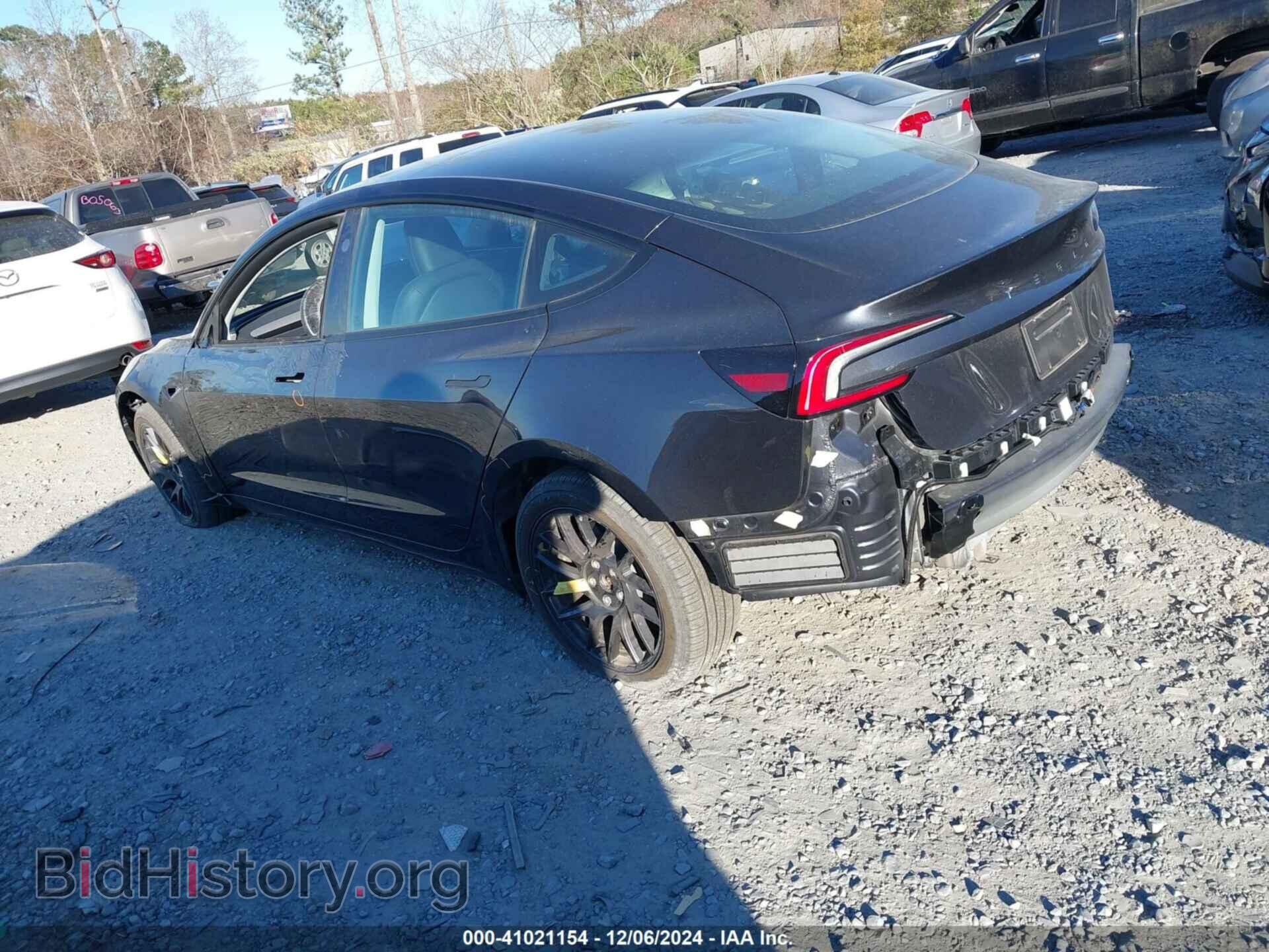 2024 TESLA MODEL 3 - VIN: 5YJ3E1EA9RF741395 - Фото 3
