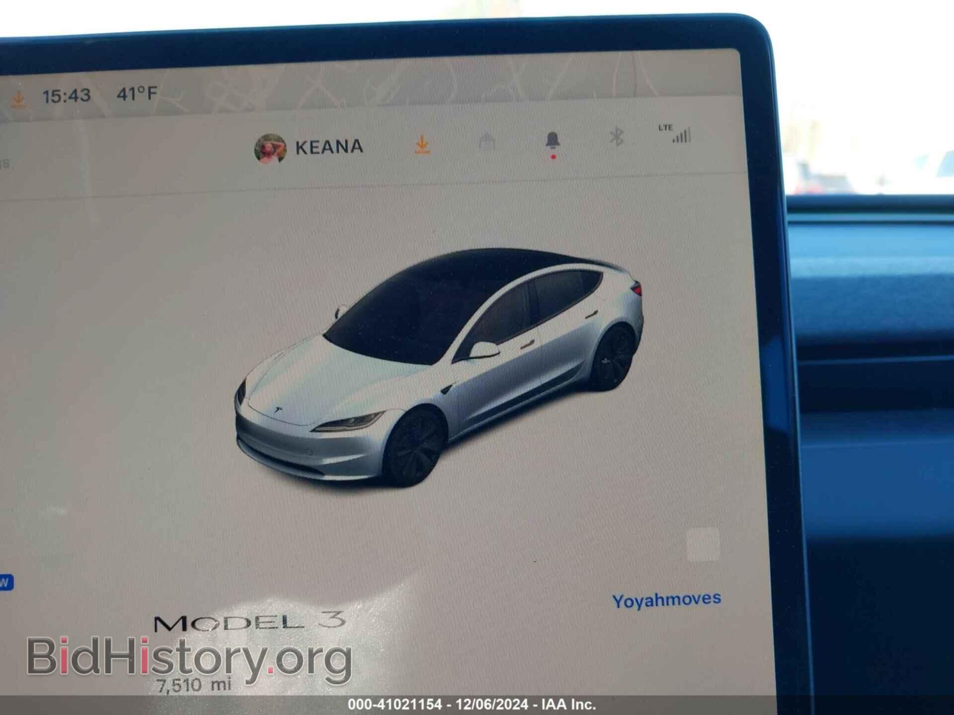 2024 TESLA MODEL 3 - VIN: 5YJ3E1EA9RF741395 - Фото 7