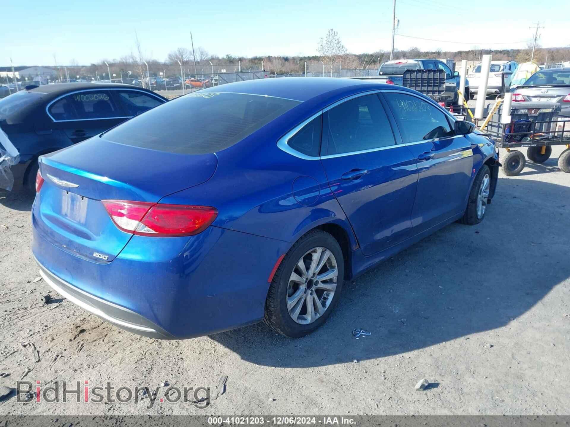 2015 CHRYSLER 200 - VIN: 1C3CCCAB4FN507599 - Photo 4