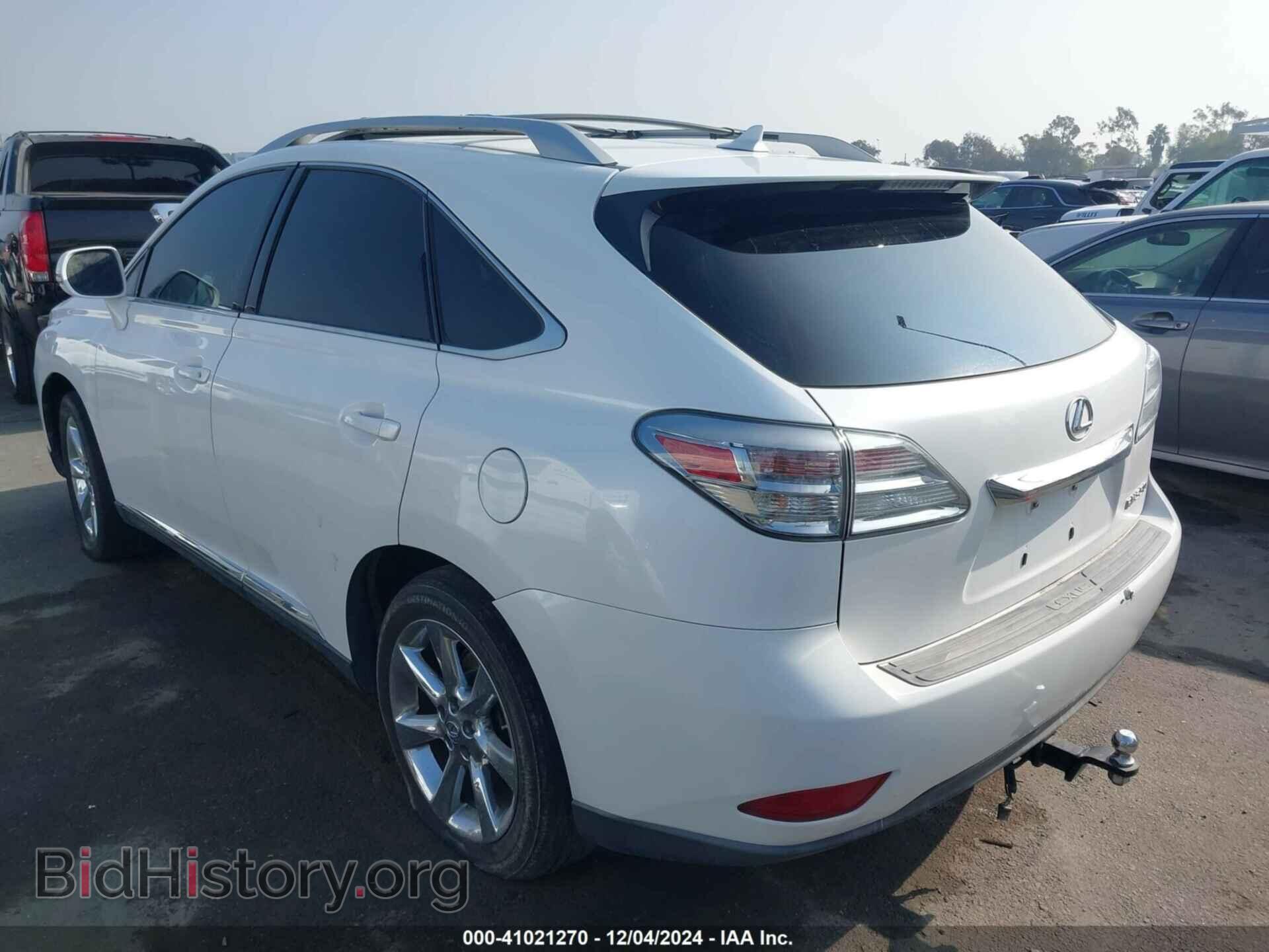 2011 LEXUS RX 350 - VIN: 2T2BK1BA0BC108671 - Фото 6