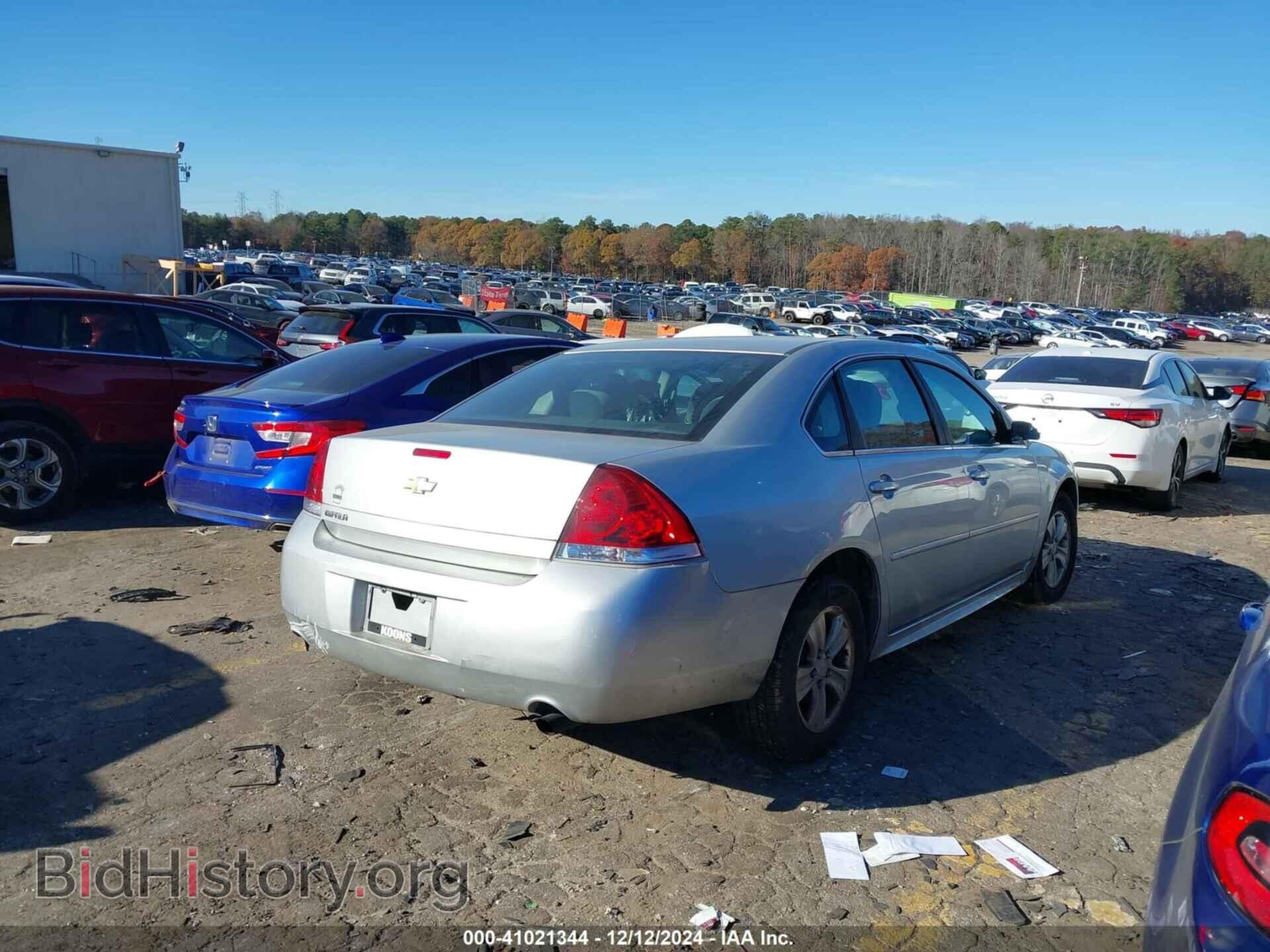 2013 CHEVROLET IMPALA - VIN: 2G1WF5E38D1136744 - Фото 4