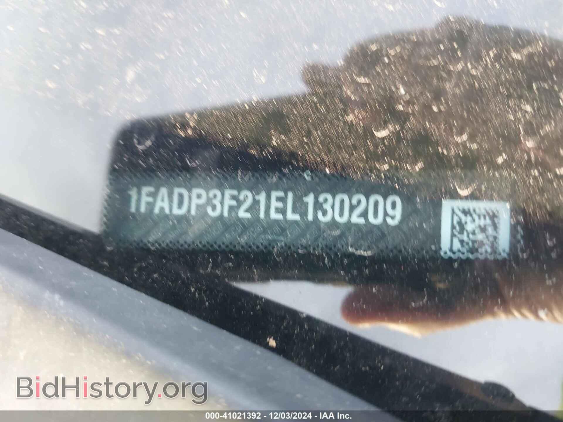 2014 FORD FOCUS - VIN: 1FADP3F21EL130209 - Фото 9