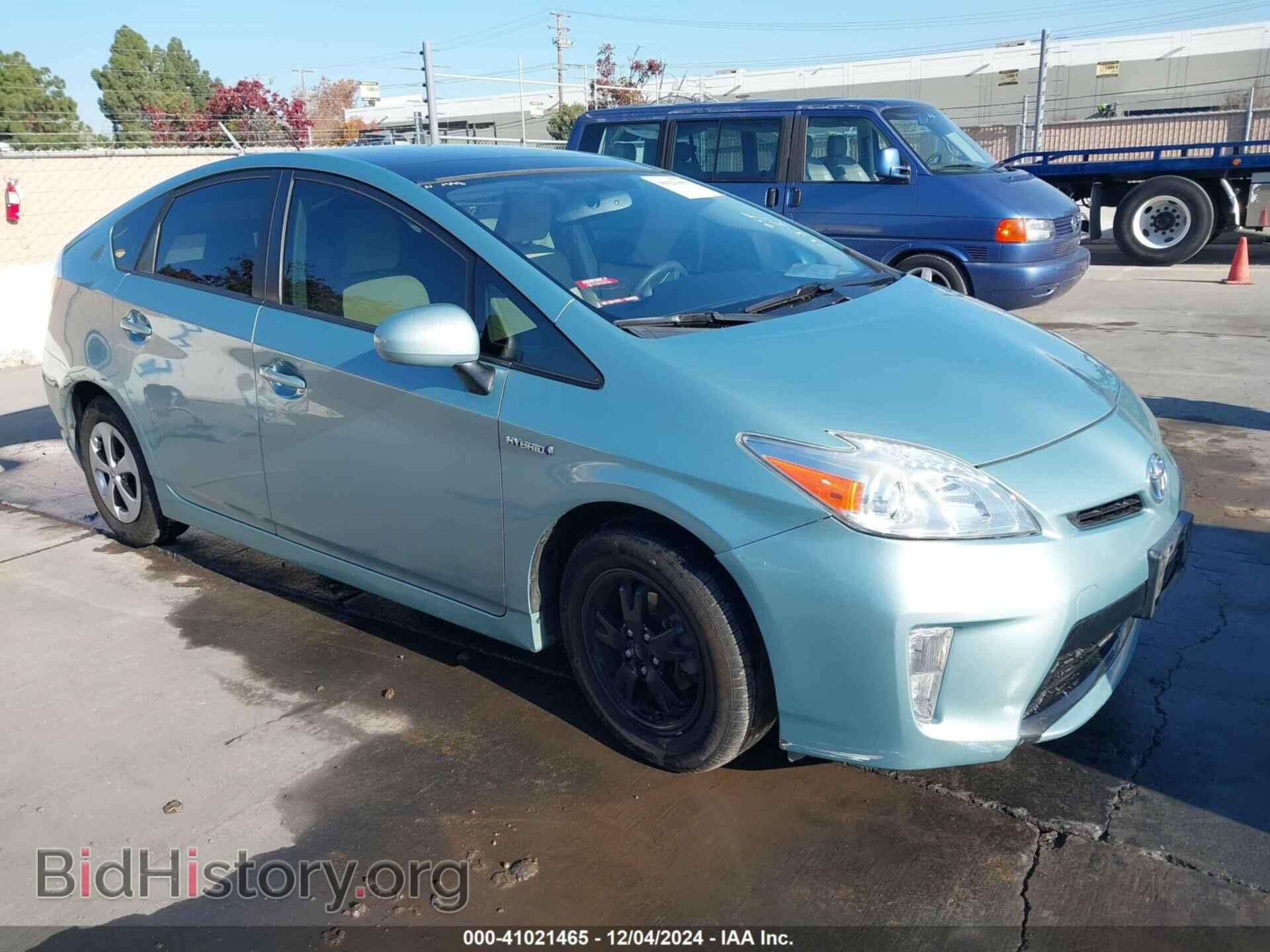 Photo JTDKN3DU4D1731975 - TOYOTA PRIUS 2013