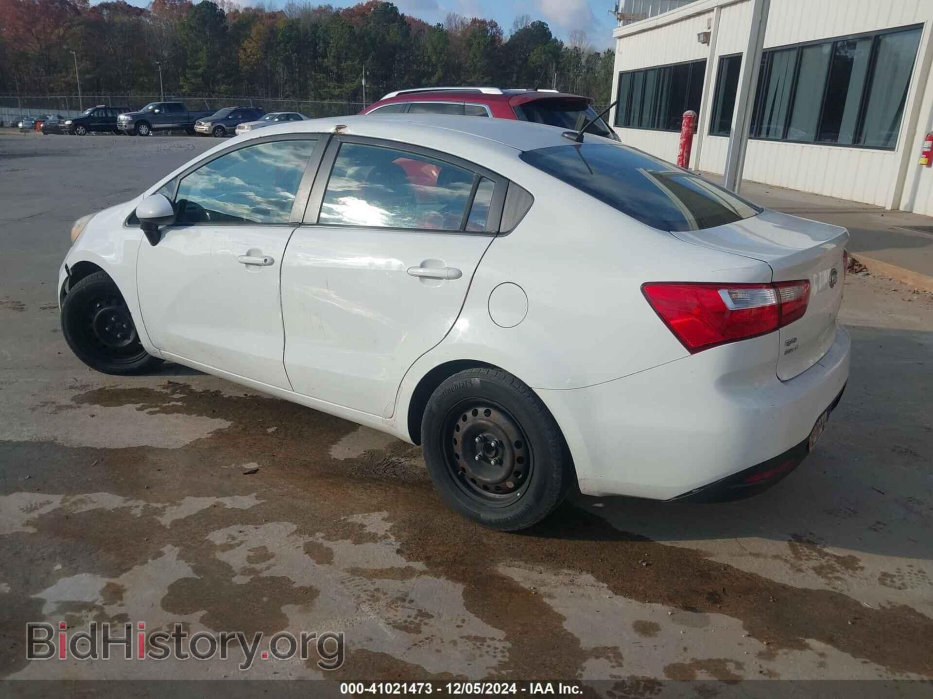2012 KIA RIO - VIN: KNADM4A30C6090254 - Фото 3