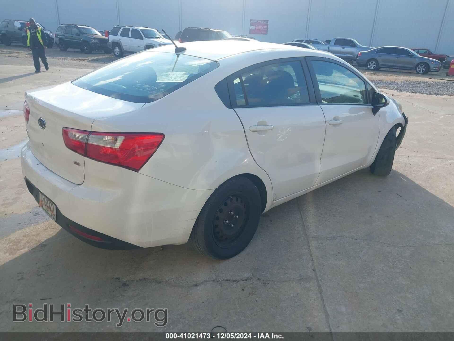 2012 KIA RIO - VIN: KNADM4A30C6090254 - Фото 4