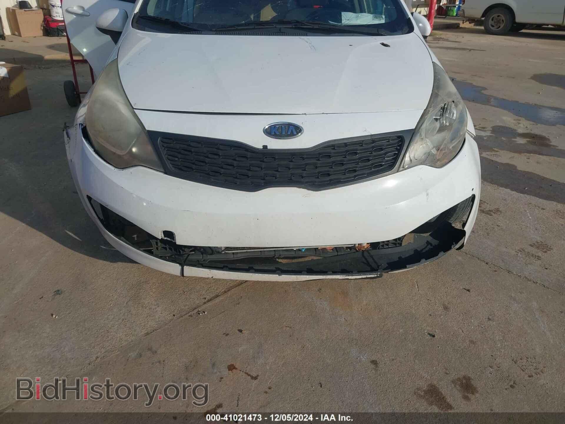 2012 KIA RIO - VIN: KNADM4A30C6090254 - Фото 6