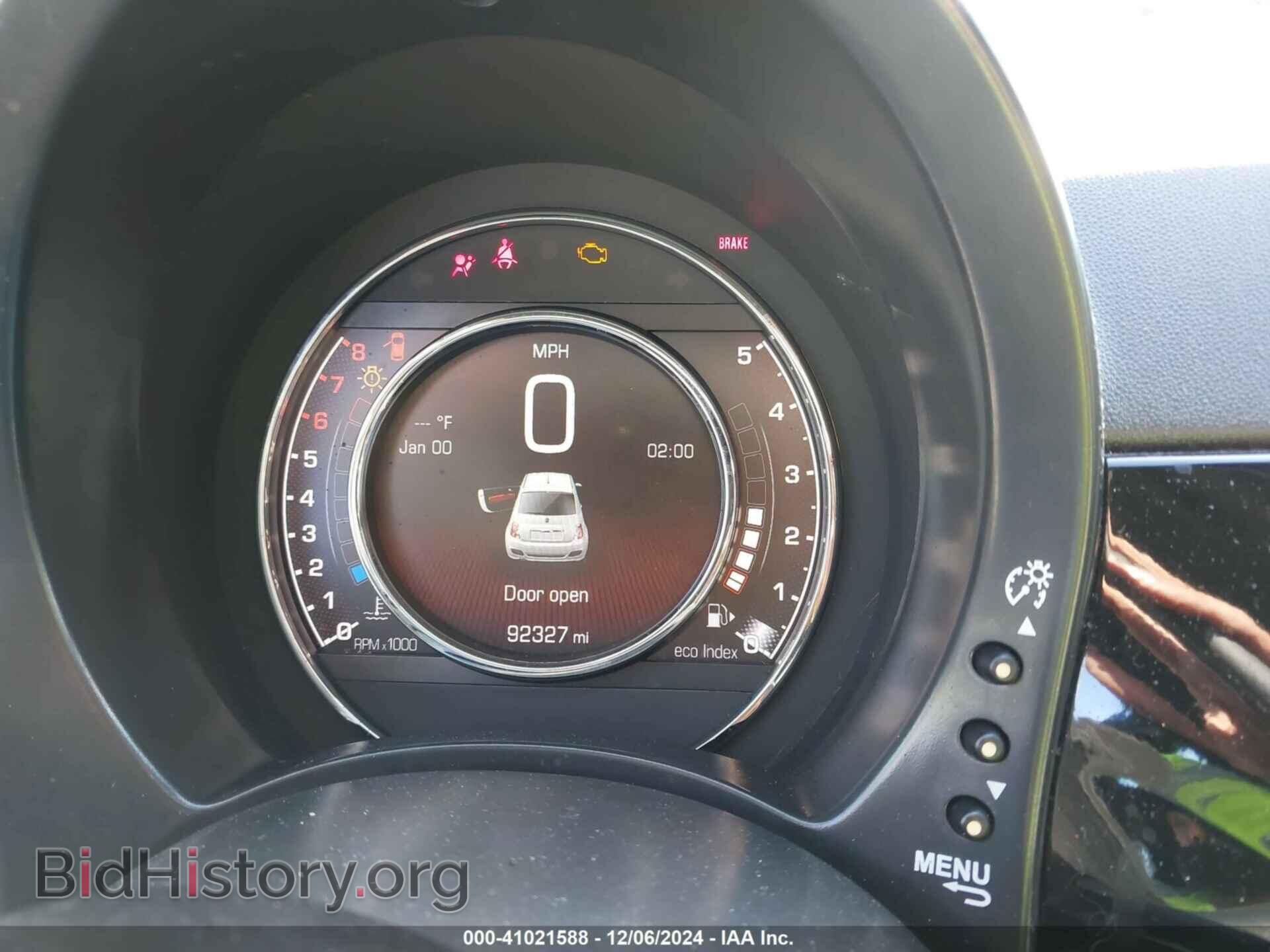 2015 FIAT 500 - VIN: 3C3CFFBR2FT753880 - Фото 7