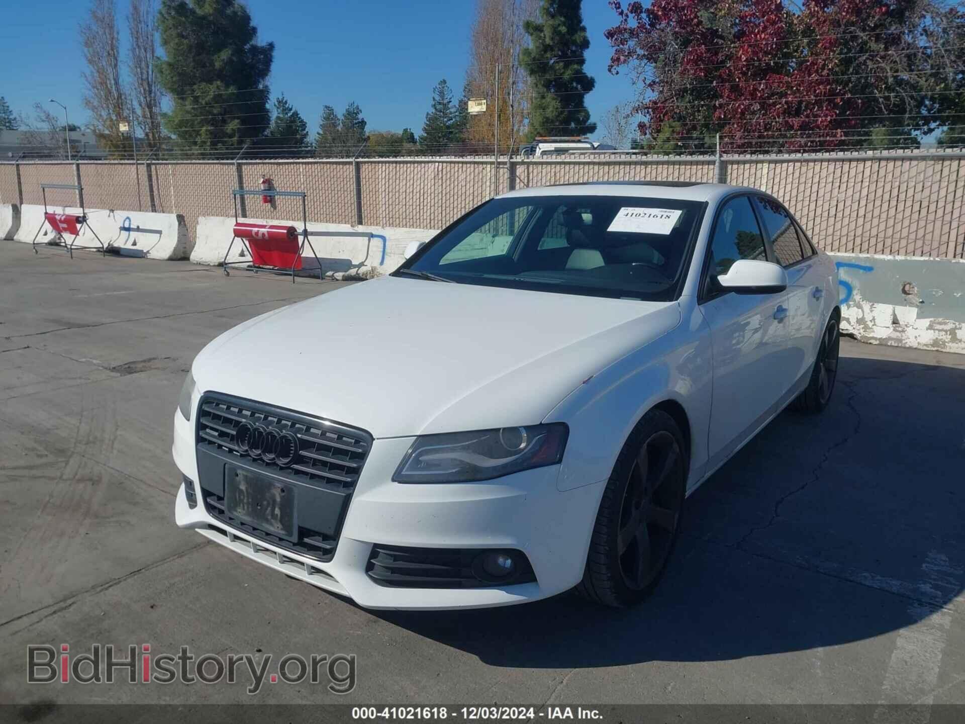 2011 AUDI A4 - VIN: WAUFFAFL2BN029177 - Фото 2