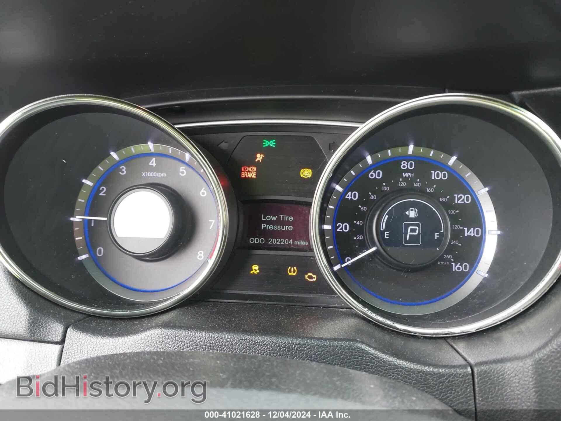 2012 HYUNDAI SONATA - VIN: 5NPEC4AC9CH343474 - Фото 7