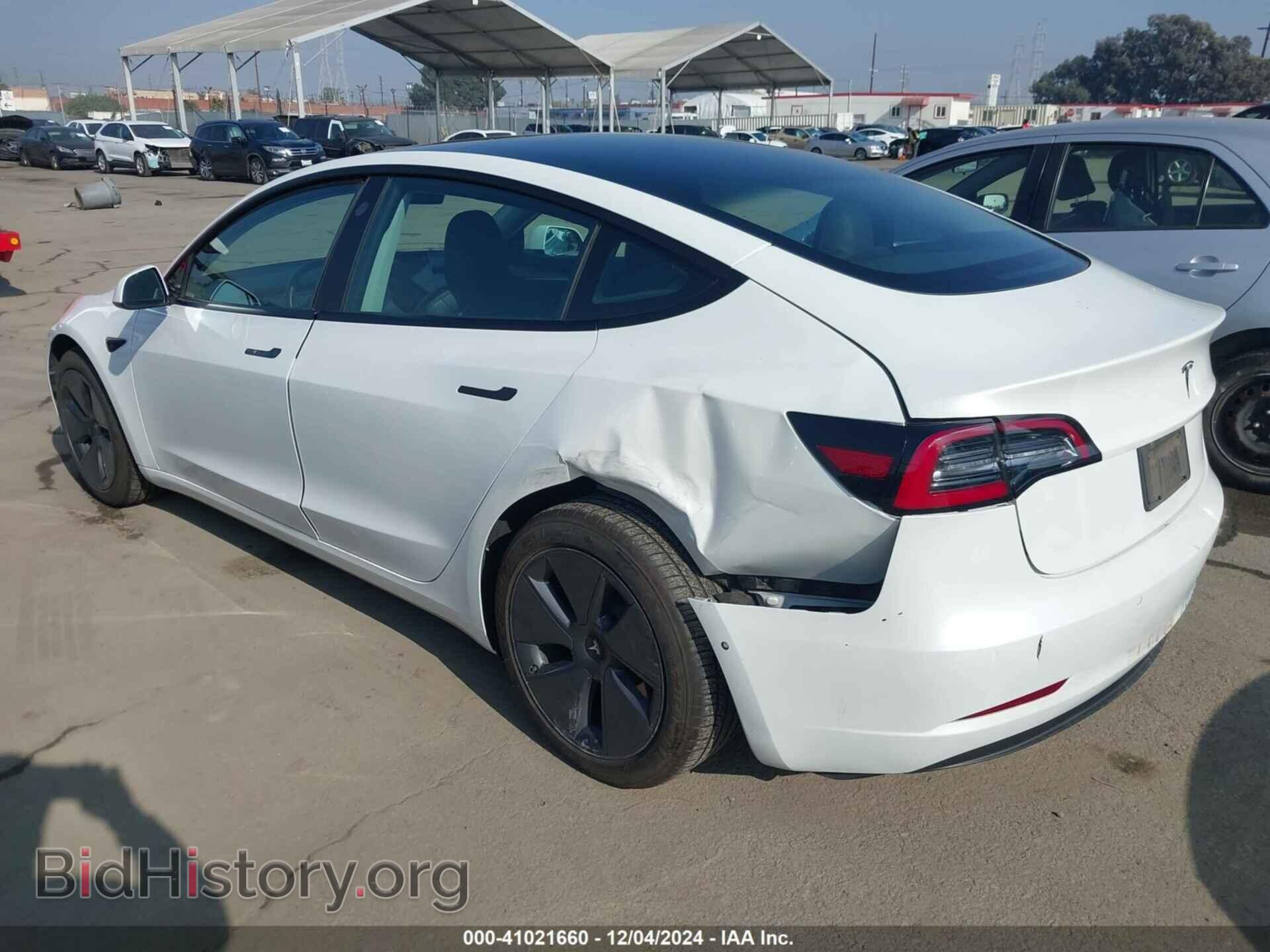 2021 TESLA MODEL 3 - VIN: 5YJ3E1EA0MF075357 - Фото 3