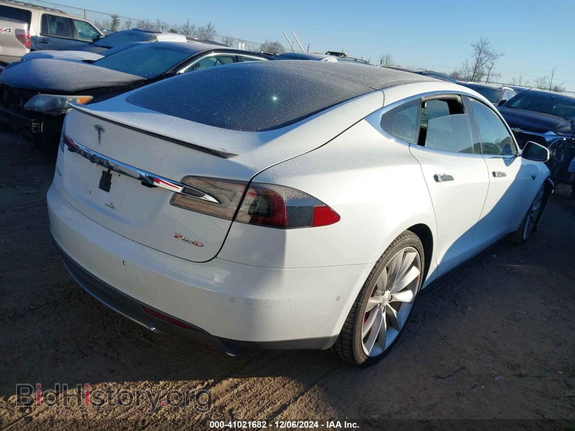 2014 TESLA MODEL S - VIN: 5YJSA1H24EFP63522 - Фото 4