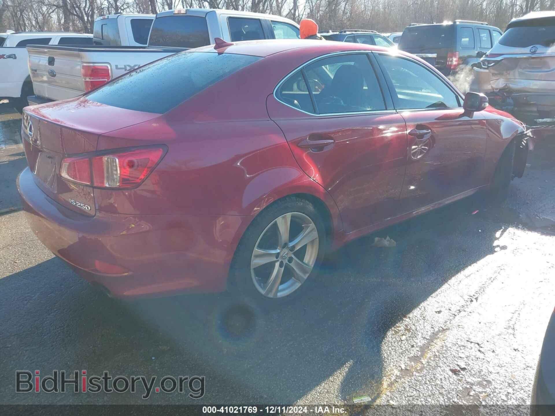 2012 LEXUS IS 250 - VIN: JTHBF5C24C5163306 - Фото 4