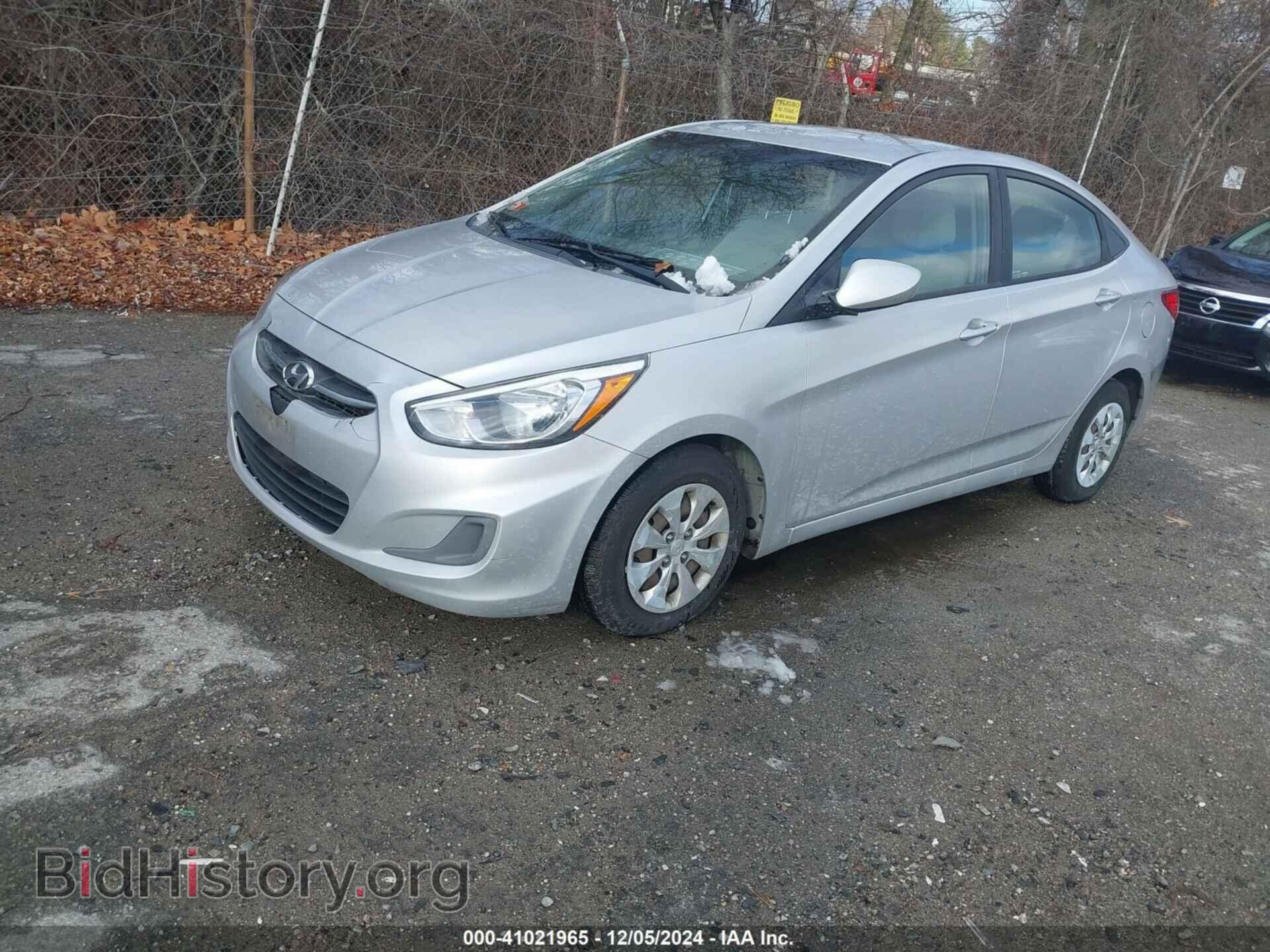 2016 HYUNDAI ACCENT - VIN: KMHCT4AE3GU955203 - Фото 2