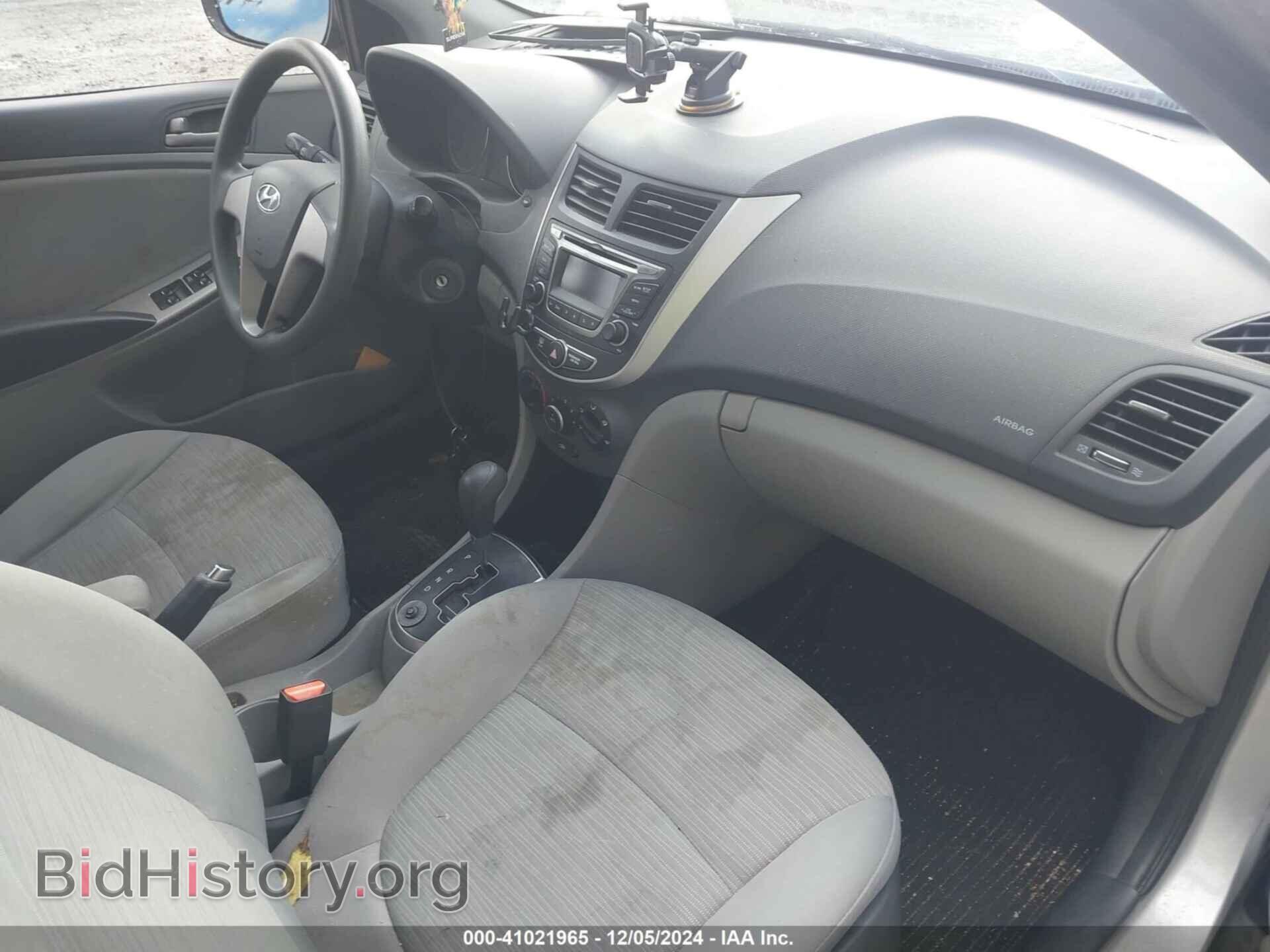 2016 HYUNDAI ACCENT - VIN: KMHCT4AE3GU955203 - Фото 5