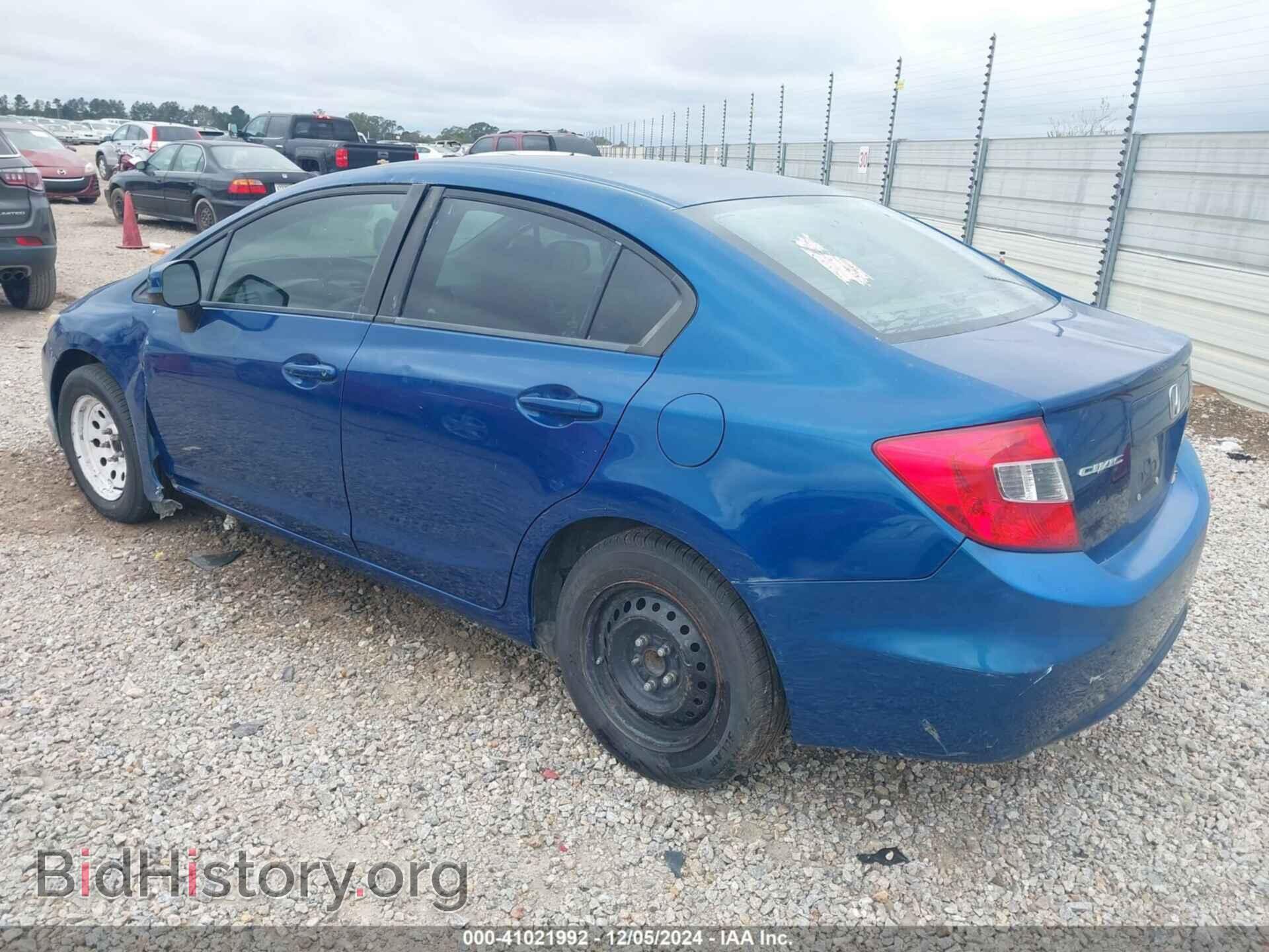 2012 HONDA CIVIC - VIN: 19XFB2F59CE034307 - Фото 3