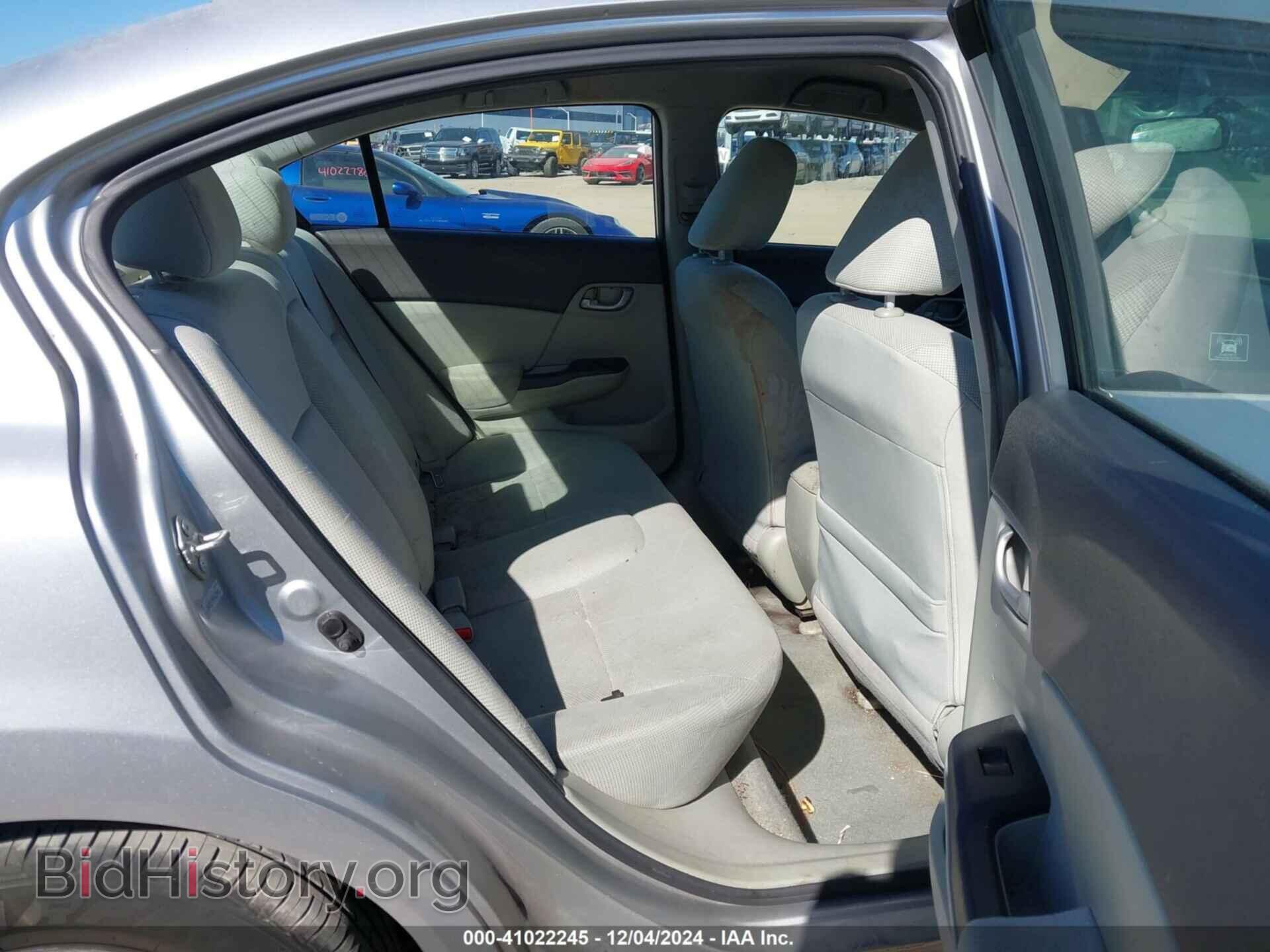2012 HONDA CIVIC - VIN: 2HGFB2F54CH325416 - Фото 8