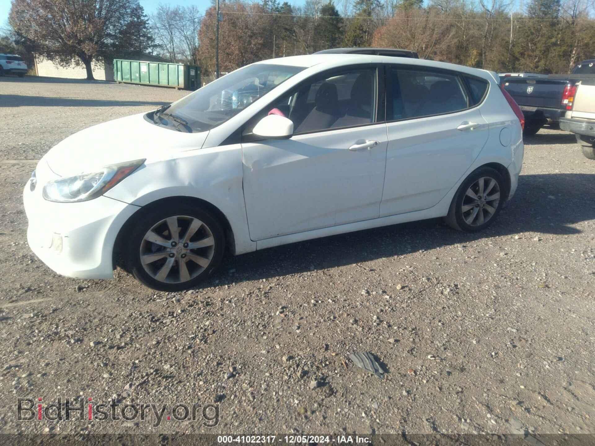 2012 HYUNDAI ACCENT - VIN: KMHCU5AE7CU045860 - Фото 2
