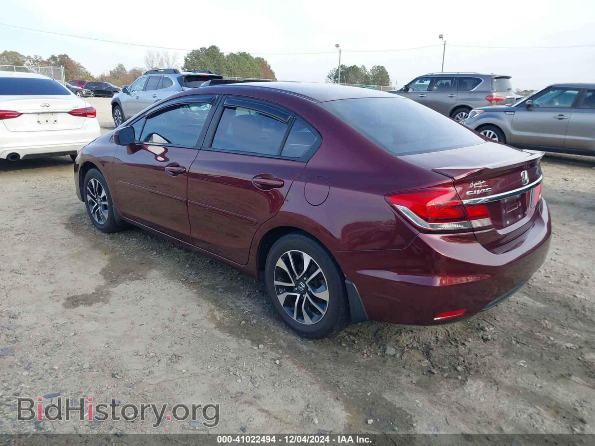 2014 HONDA CIVIC - VIN: 19XFB2F8XEE006058 - Фото 3