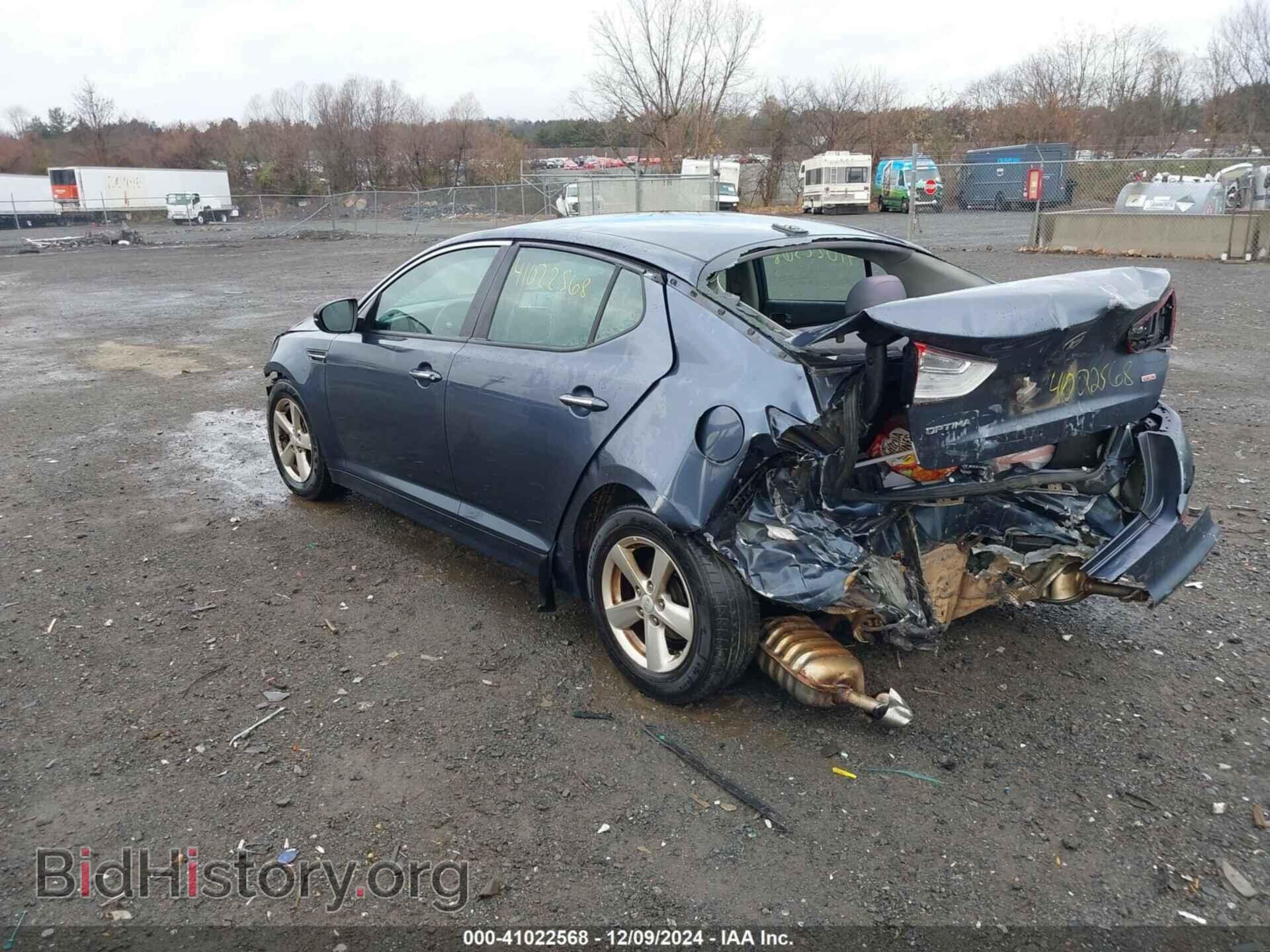 2015 KIA OPTIMA - VIN: 5XXGM4A77FG472581 - Фото 3