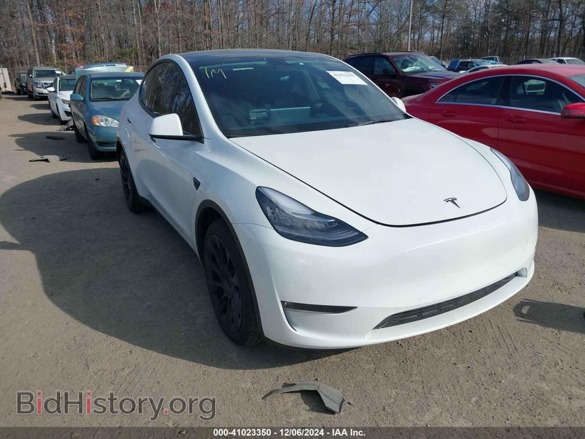 Фотография 7SAYGAEE1PF584061 - TESLA MODEL Y 2023