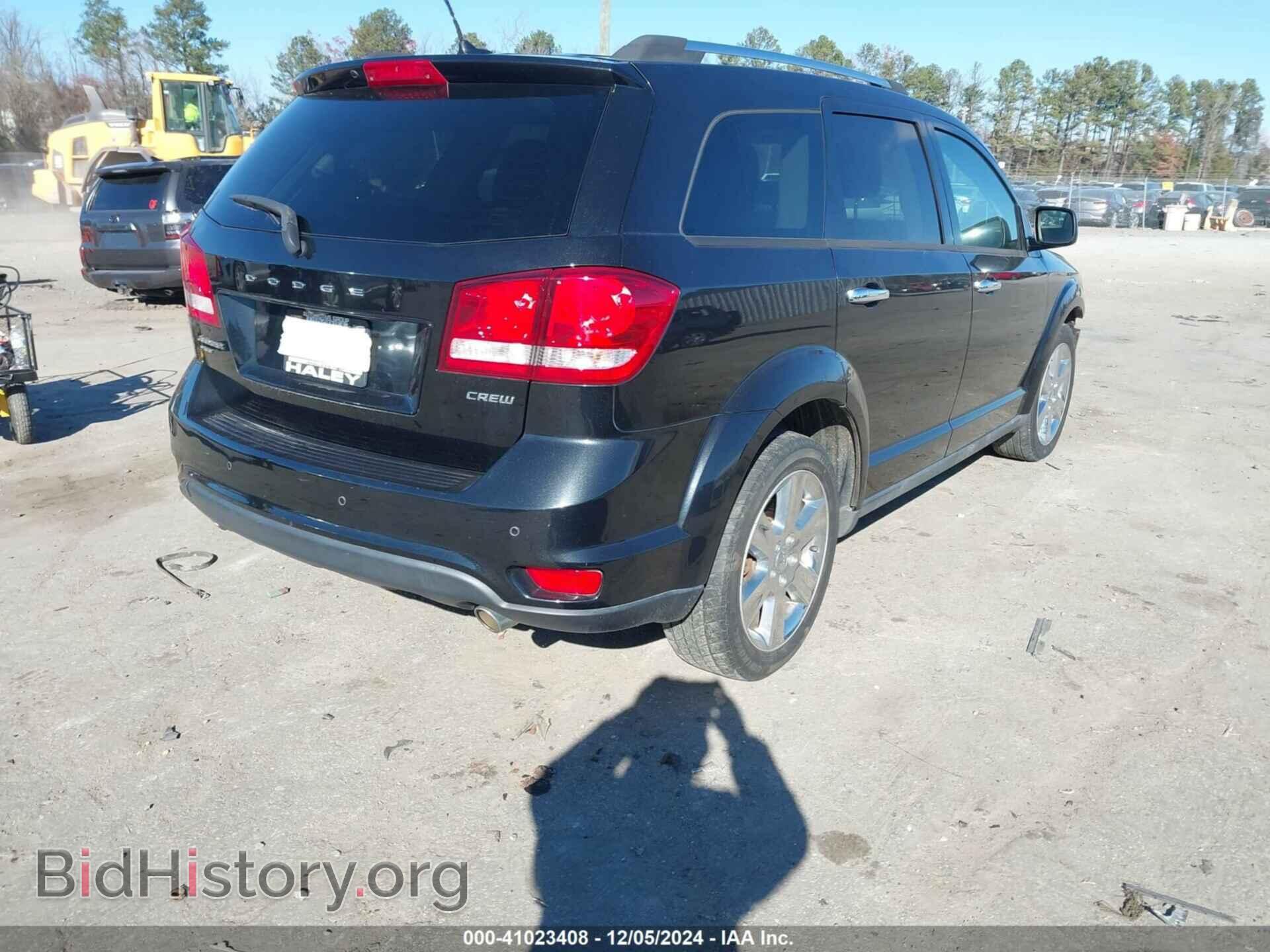 2013 DODGE JOURNEY - VIN: 3C4PDDDG4DT706124 - Фото 4