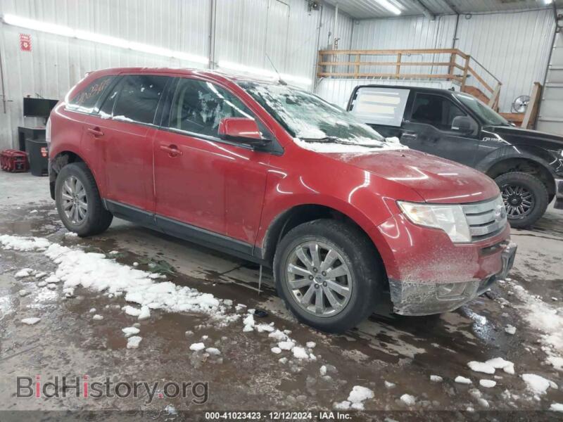 2008 Ford EDGE SEL (VIN 2FMDK38C08BA71457) — photo 1 of 12, IAAI, damage: rear