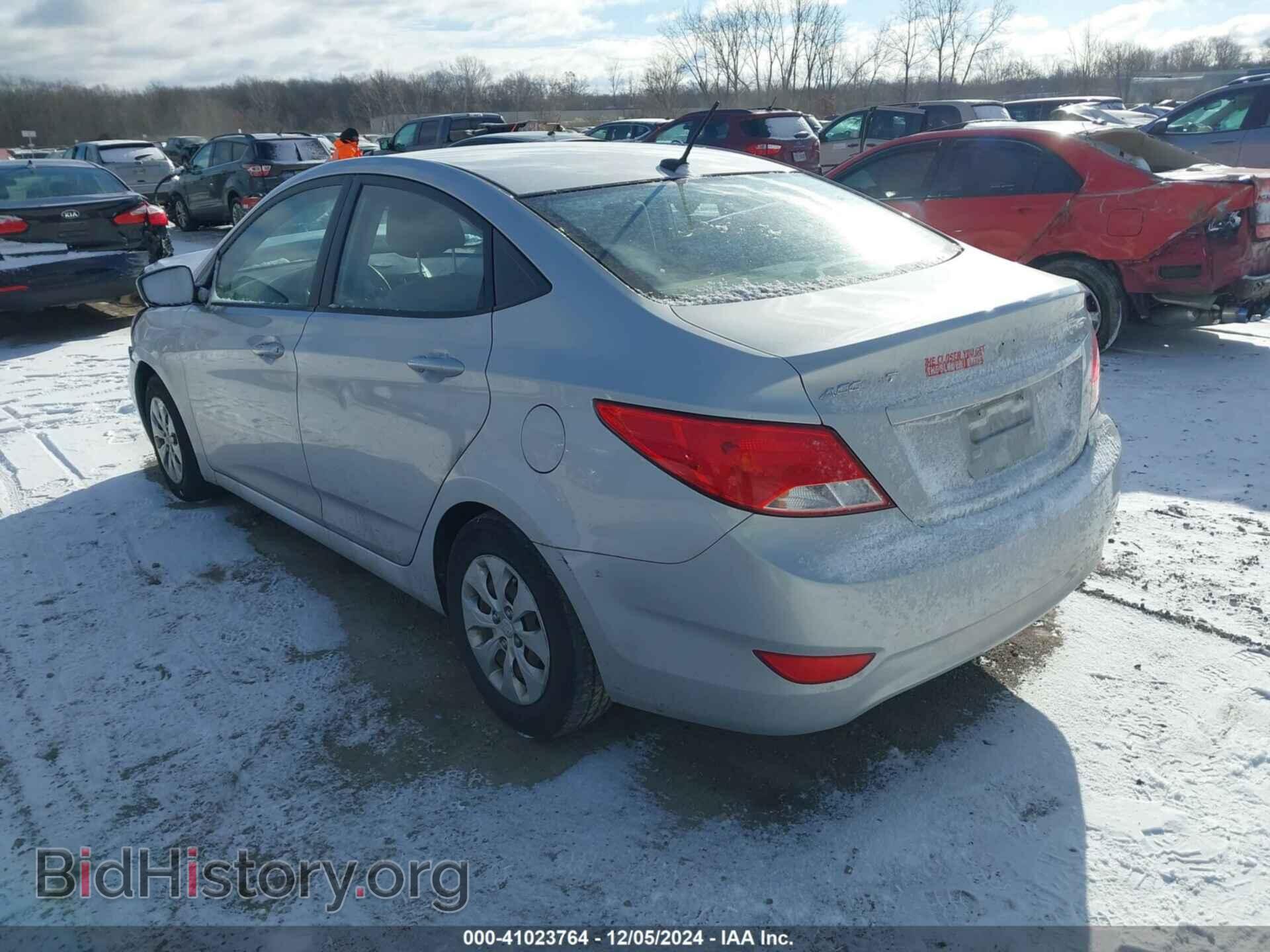 2016 HYUNDAI ACCENT - VIN: KMHCT4AE9GU015648 - Фото 3
