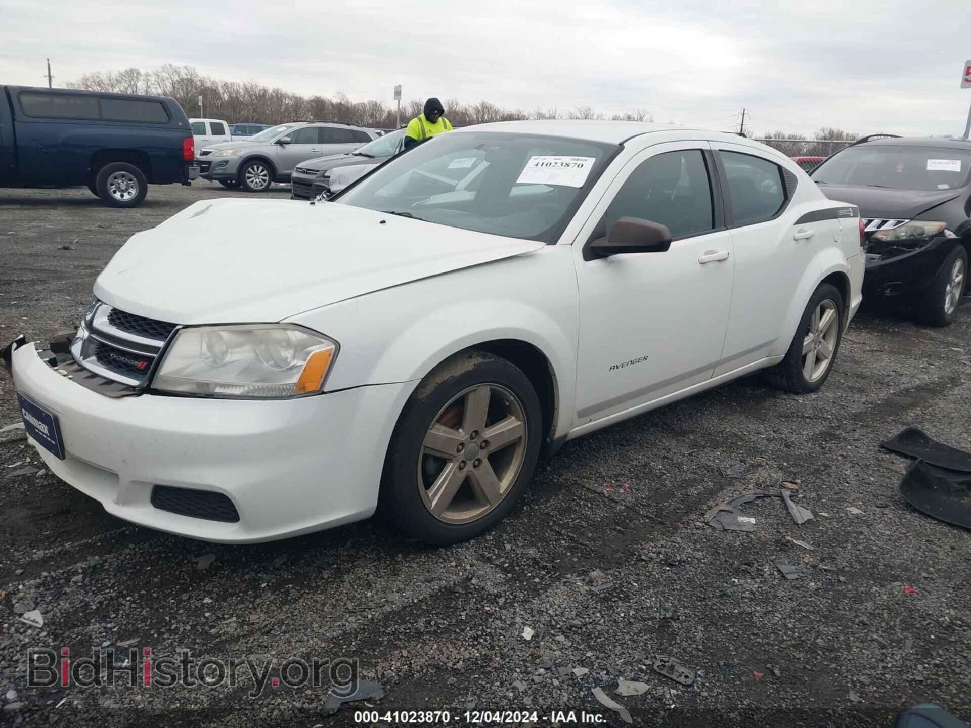 2013 DODGE AVENGER - VIN: 1C3CDZAB1DN563268 - Фото 2
