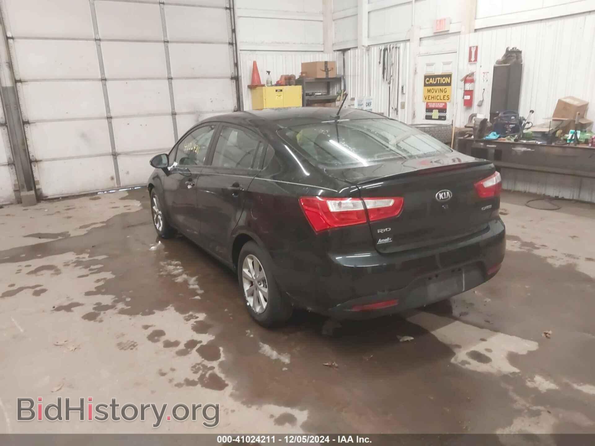 2014 KIA RIO - VIN: KNADN4A34E6326713 - Фото 3