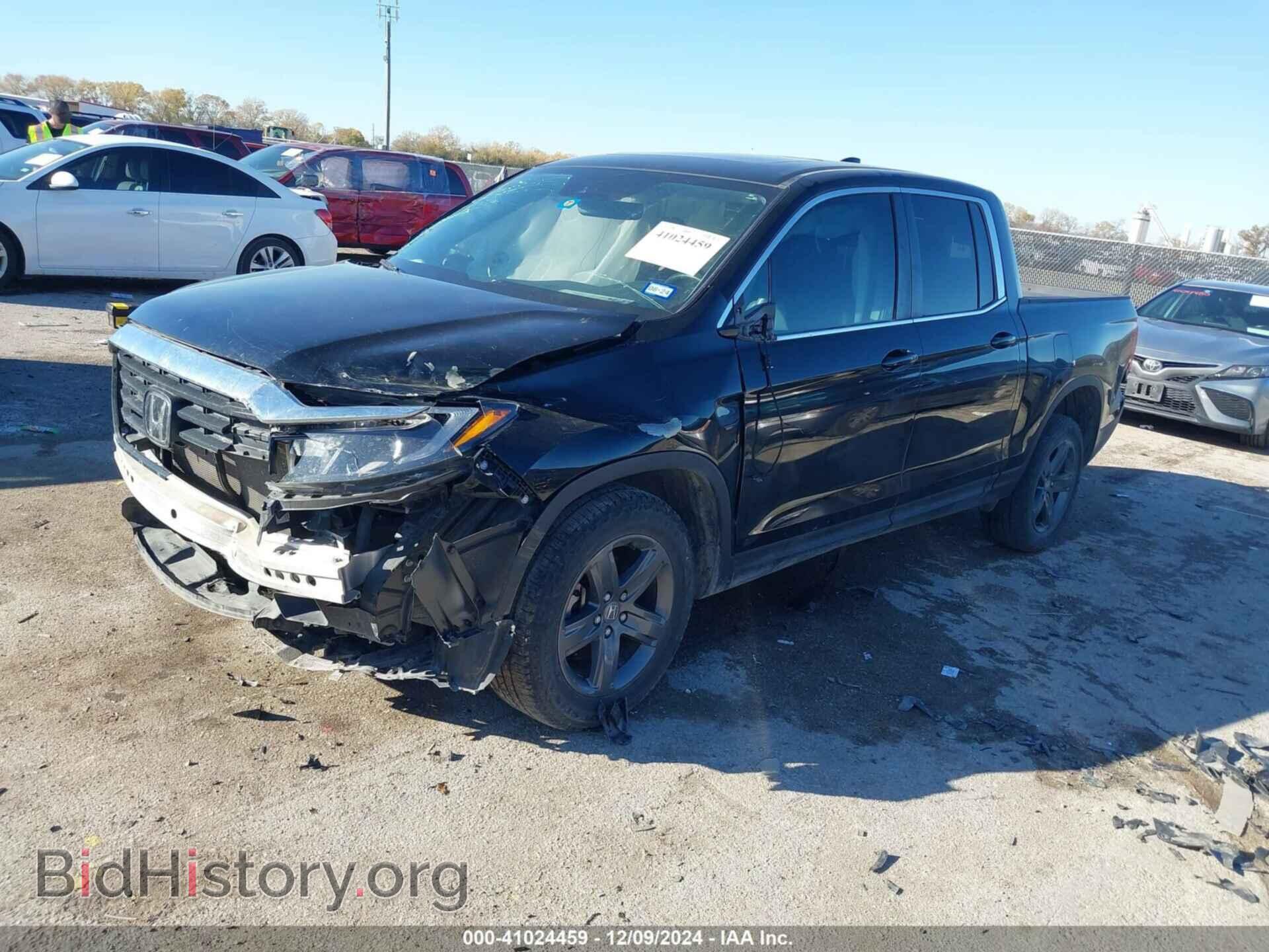 2022 HONDA RIDGELINE - VIN: 5FPYK3F53NB035441 - Фото 2