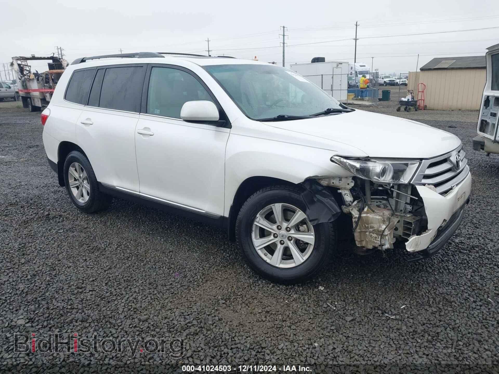 Фотография 5TDBK3EHXCS123163 - TOYOTA HIGHLANDER 2012