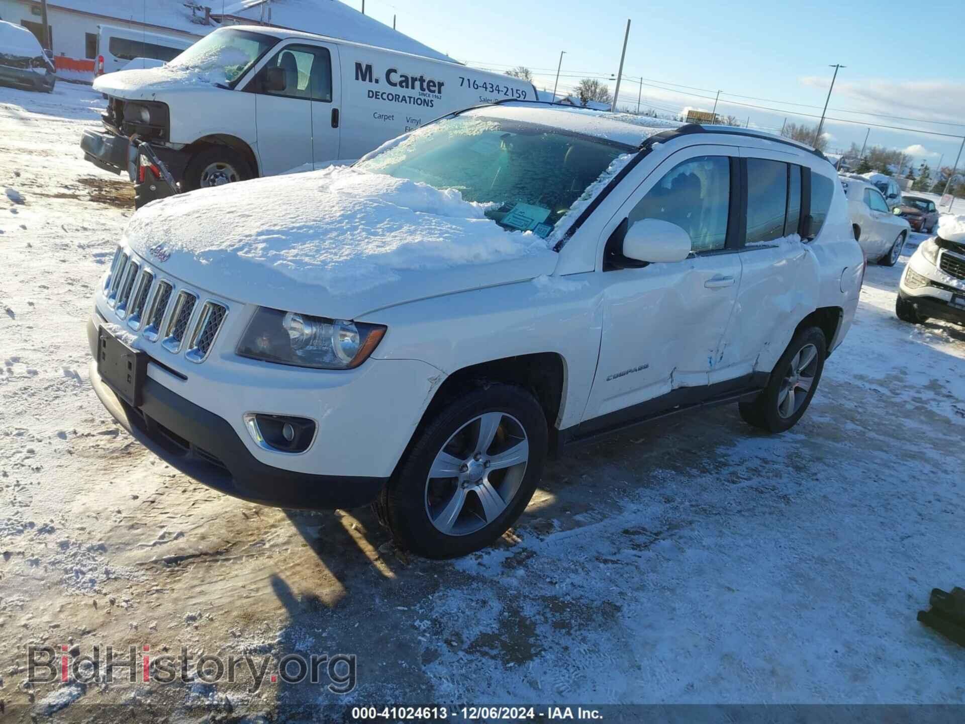 2016 JEEP COMPASS - VIN: 1C4NJDEB1GD768108 - Фото 2