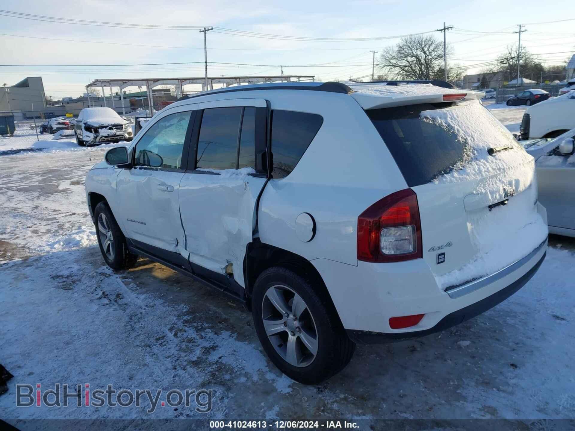 2016 JEEP COMPASS - VIN: 1C4NJDEB1GD768108 - Фото 3