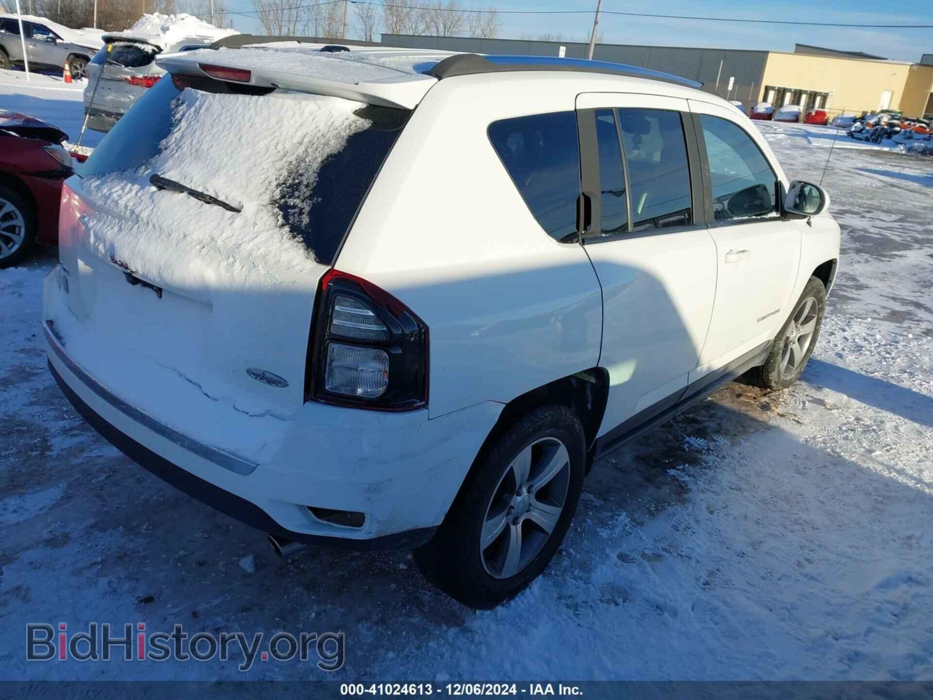 2016 JEEP COMPASS - VIN: 1C4NJDEB1GD768108 - Фото 4