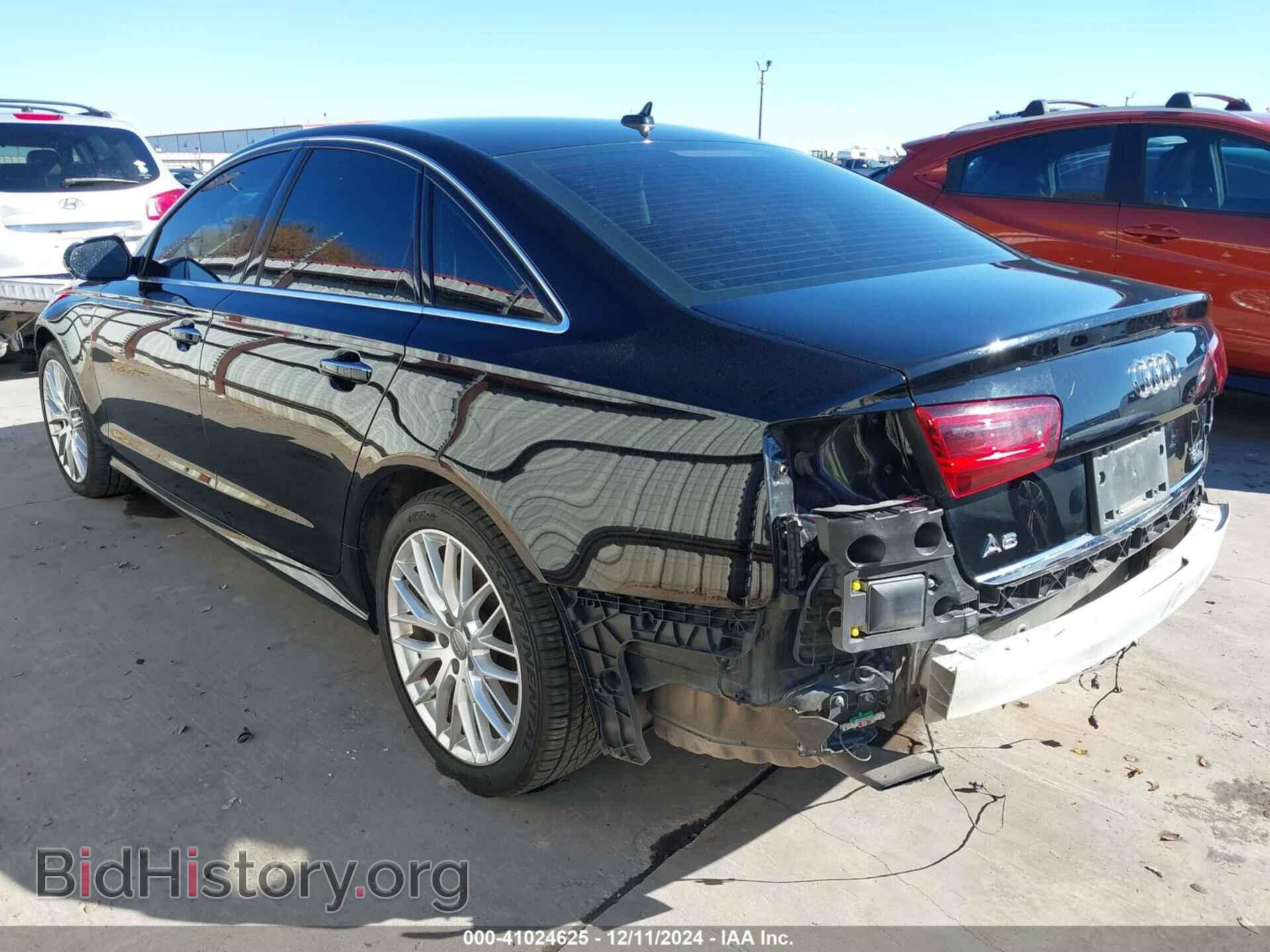 2016 AUDI A6 - VIN: WAUGFAFC3GN007989 - Фото 3