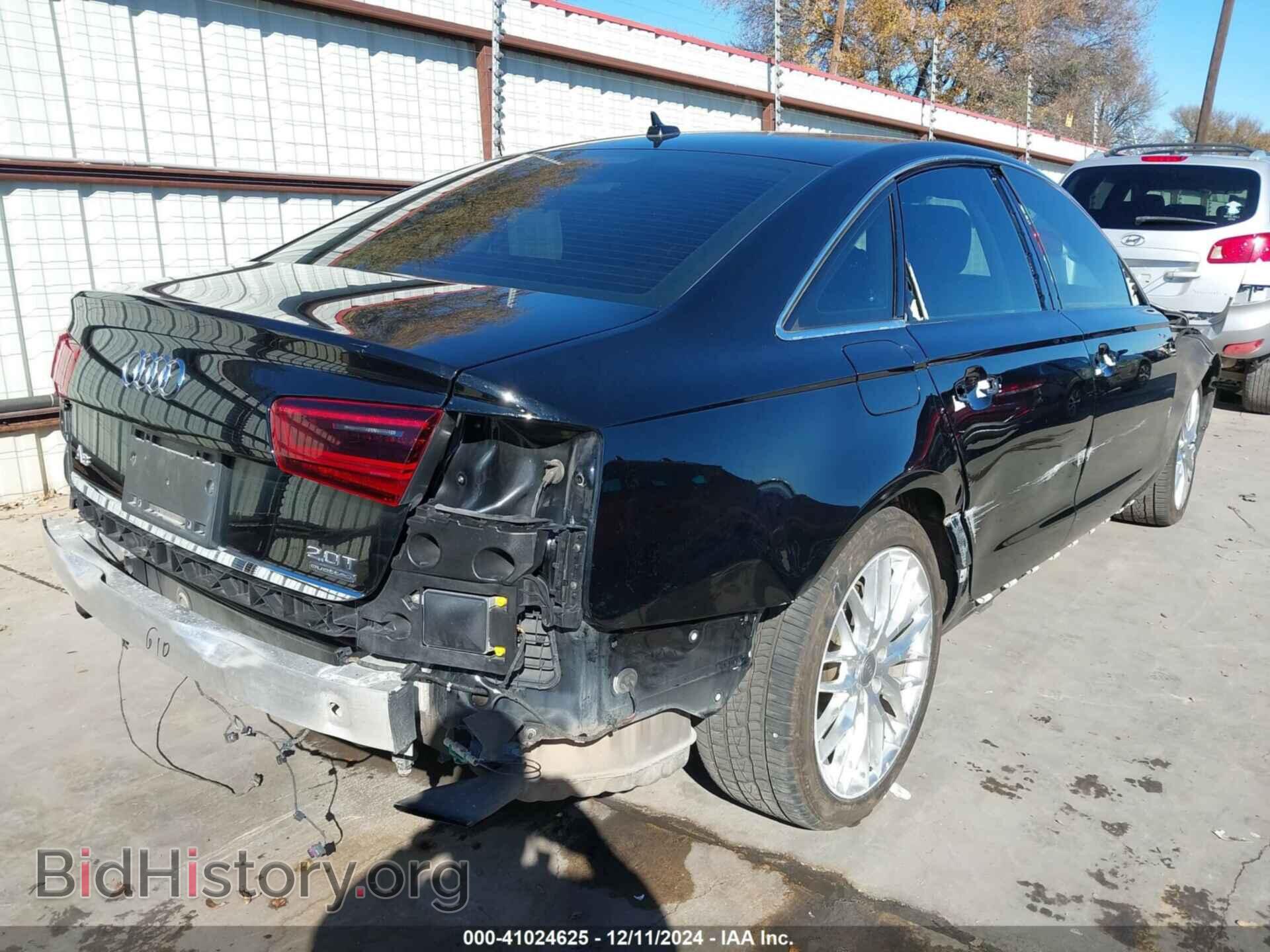 2016 AUDI A6 - VIN: WAUGFAFC3GN007989 - Фото 4