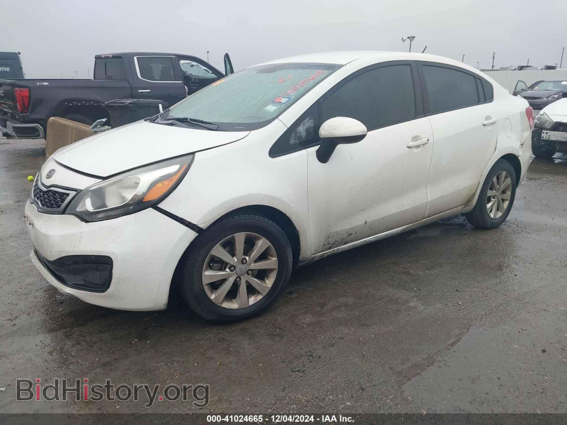 2012 KIA RIO - VIN: KNADM4A33C6063064 - Фото 2
