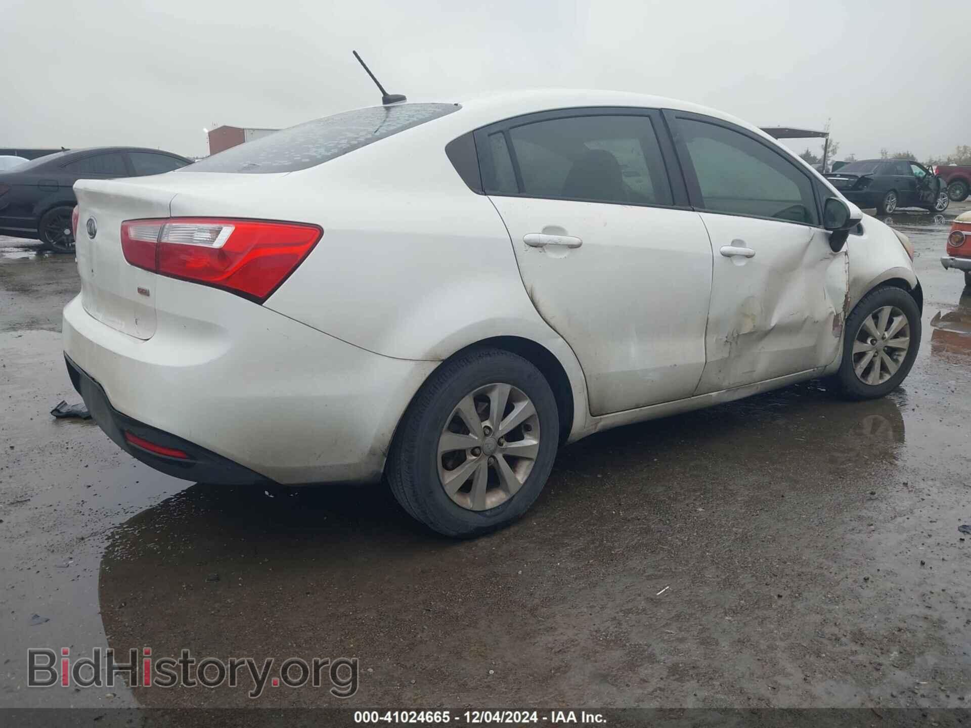 2012 KIA RIO - VIN: KNADM4A33C6063064 - Фото 4