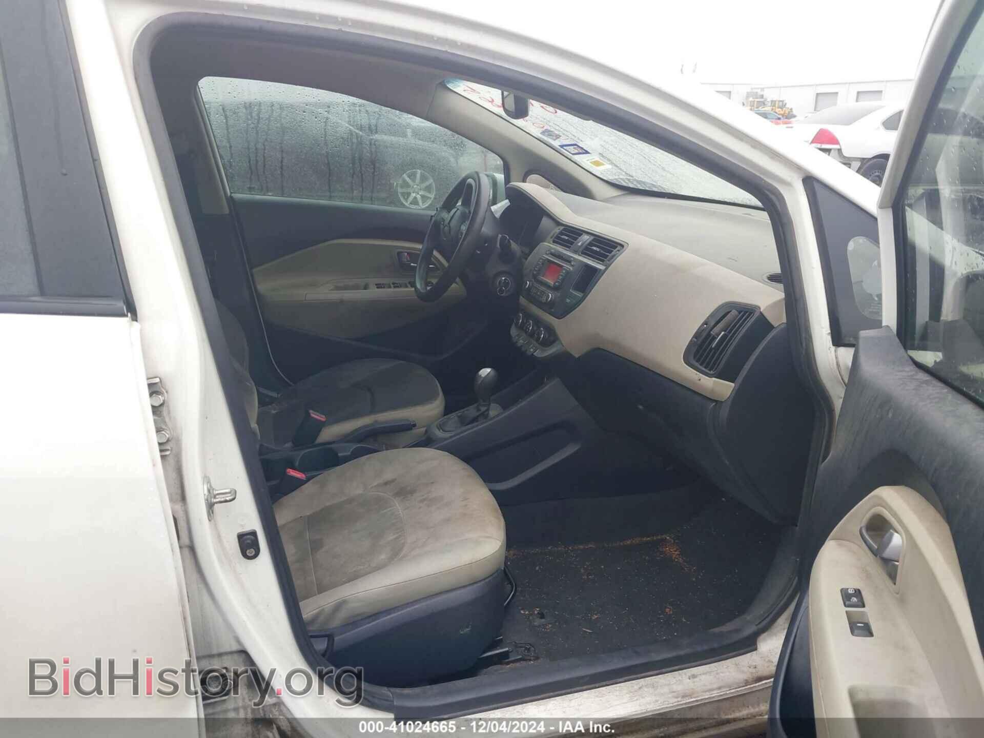2012 KIA RIO - VIN: KNADM4A33C6063064 - Фото 5